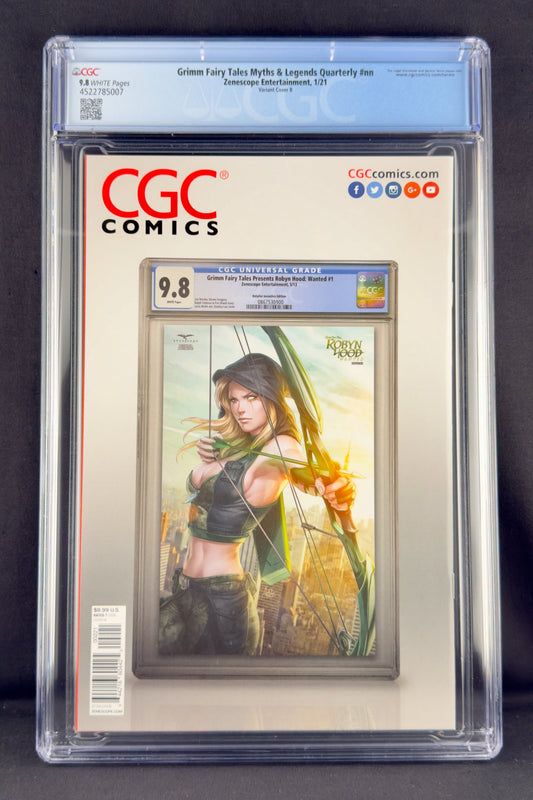 Myths & Legends Quarterly #nn (2021) CGC 9.8 Keith Garvey Variant B