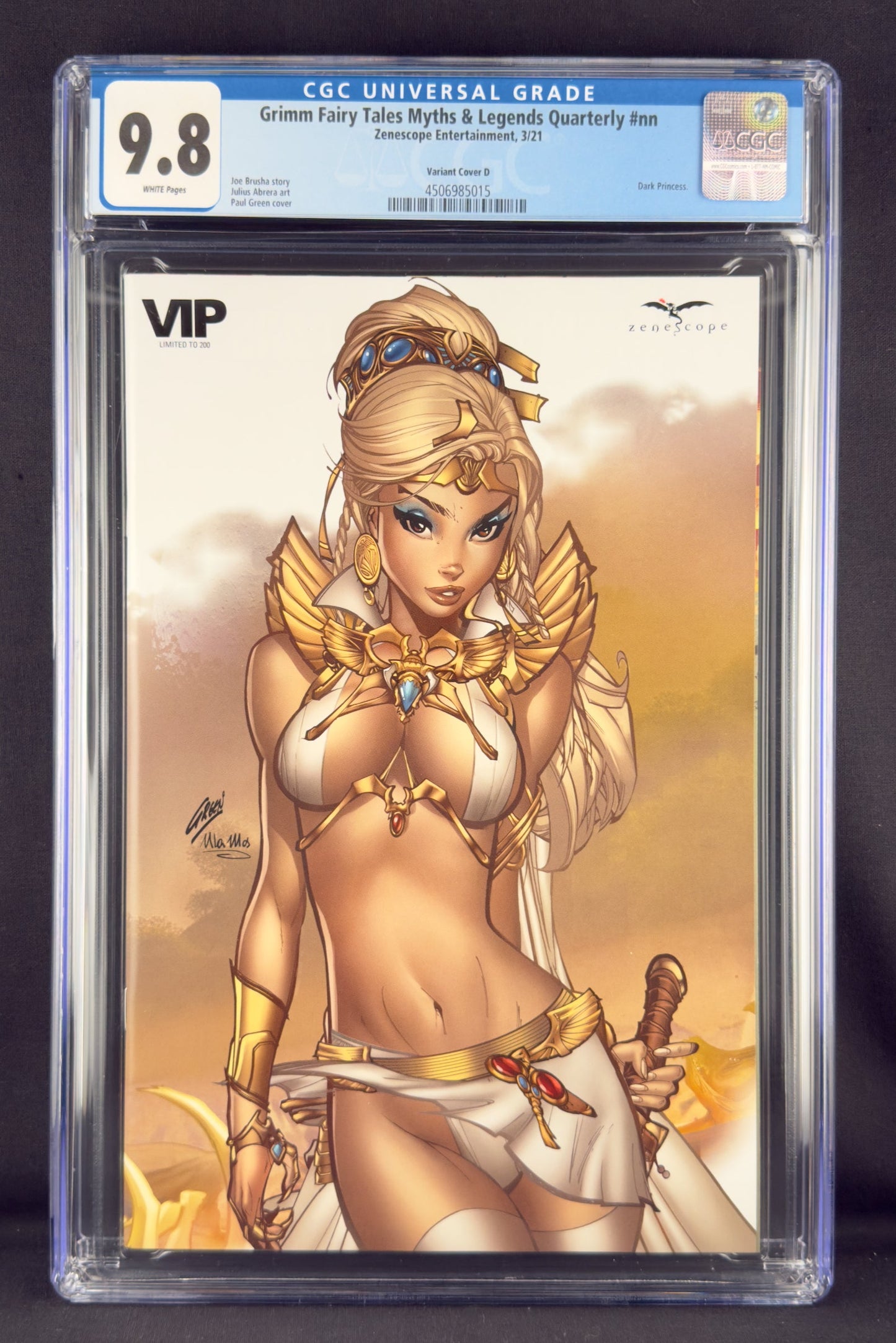 Myths & Legends Quarterly #nn (2021) CGC 9.8 Paul Green Variant D