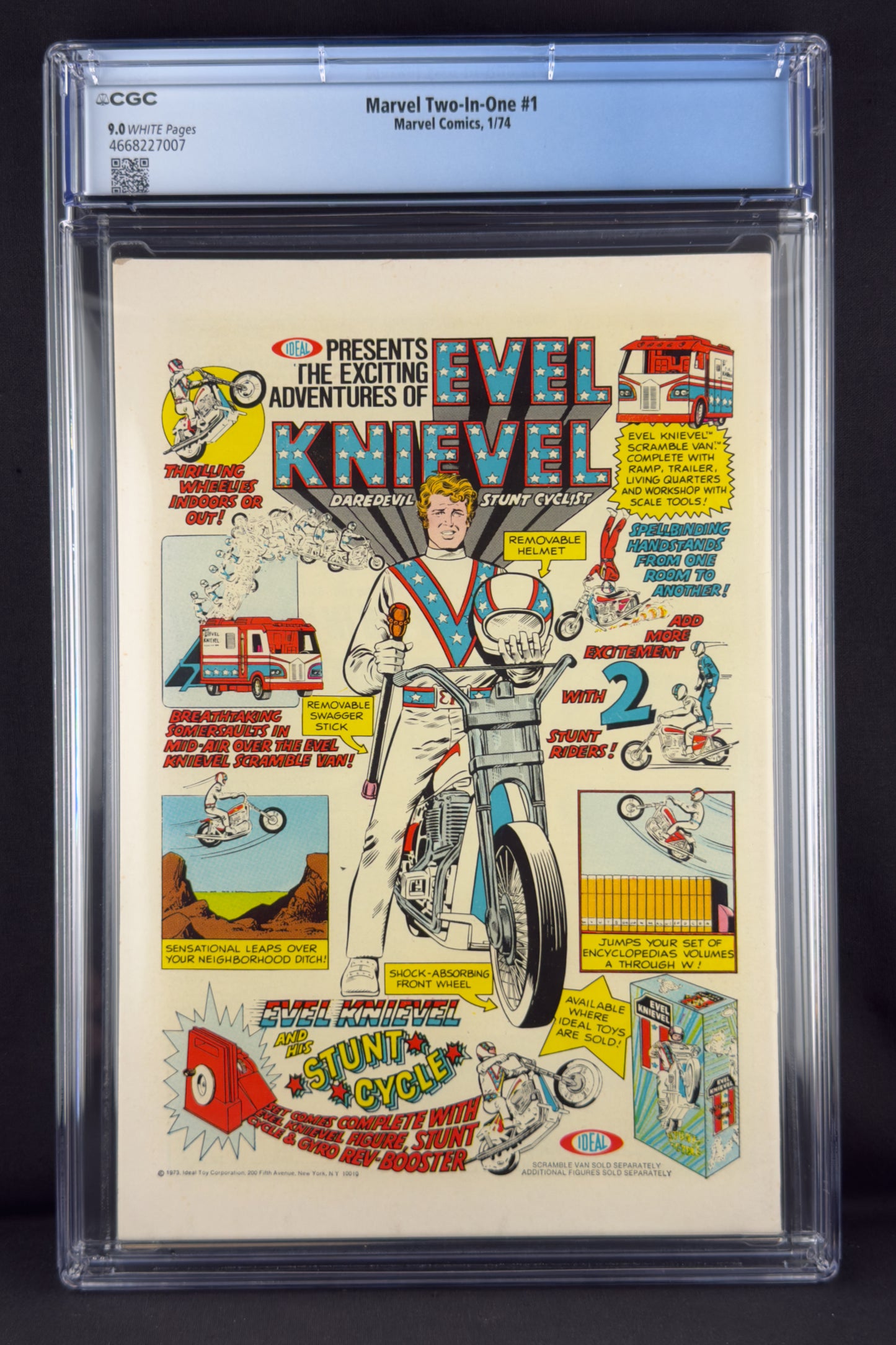 Marvel Two-in-One #1 (1974) CGC 9.0 - Death of Molecule Man