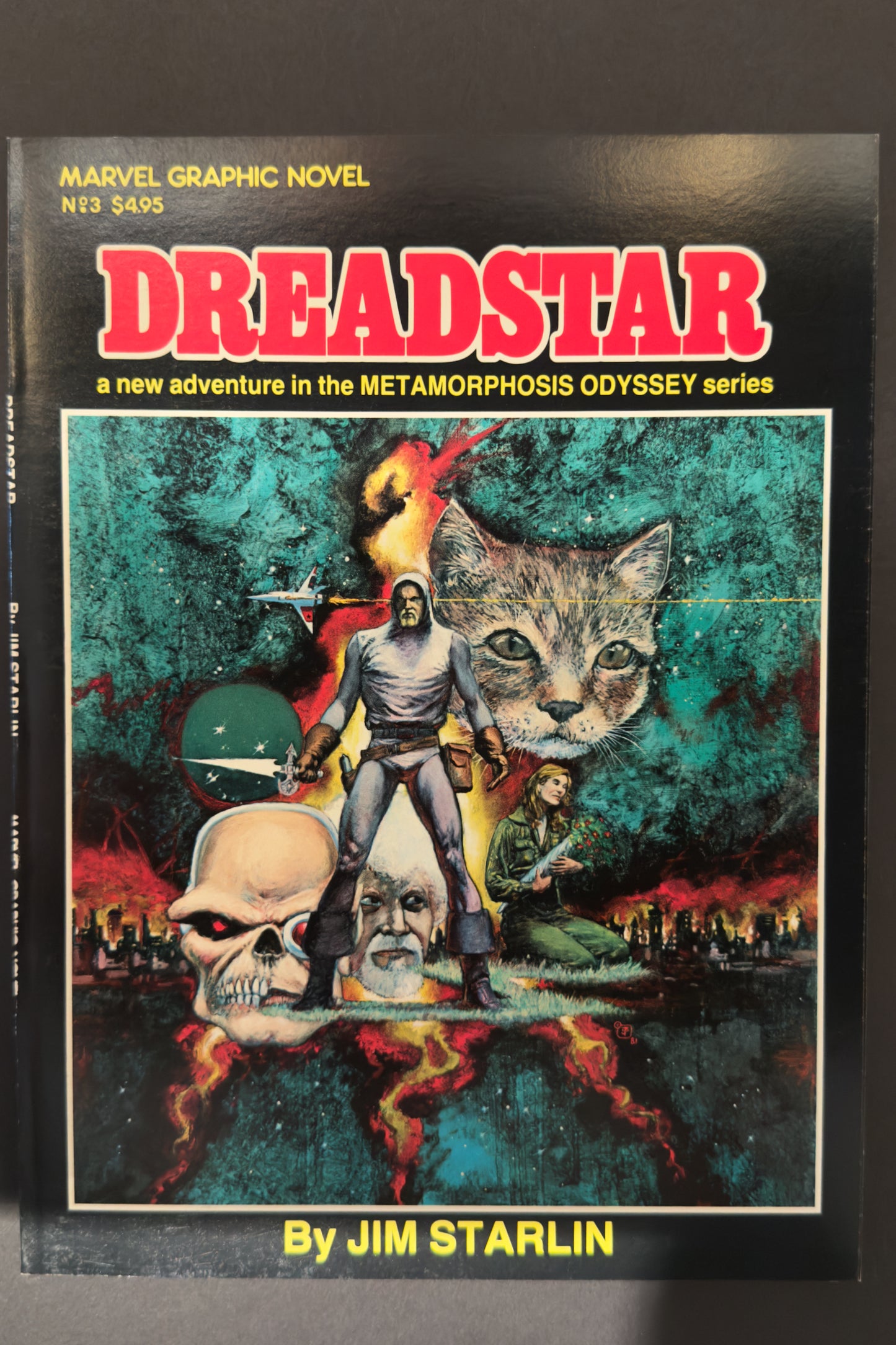 Marvel Graphic Novel #3 Dreadstar—Metamorphosis Odyssey (1982) Starlin.