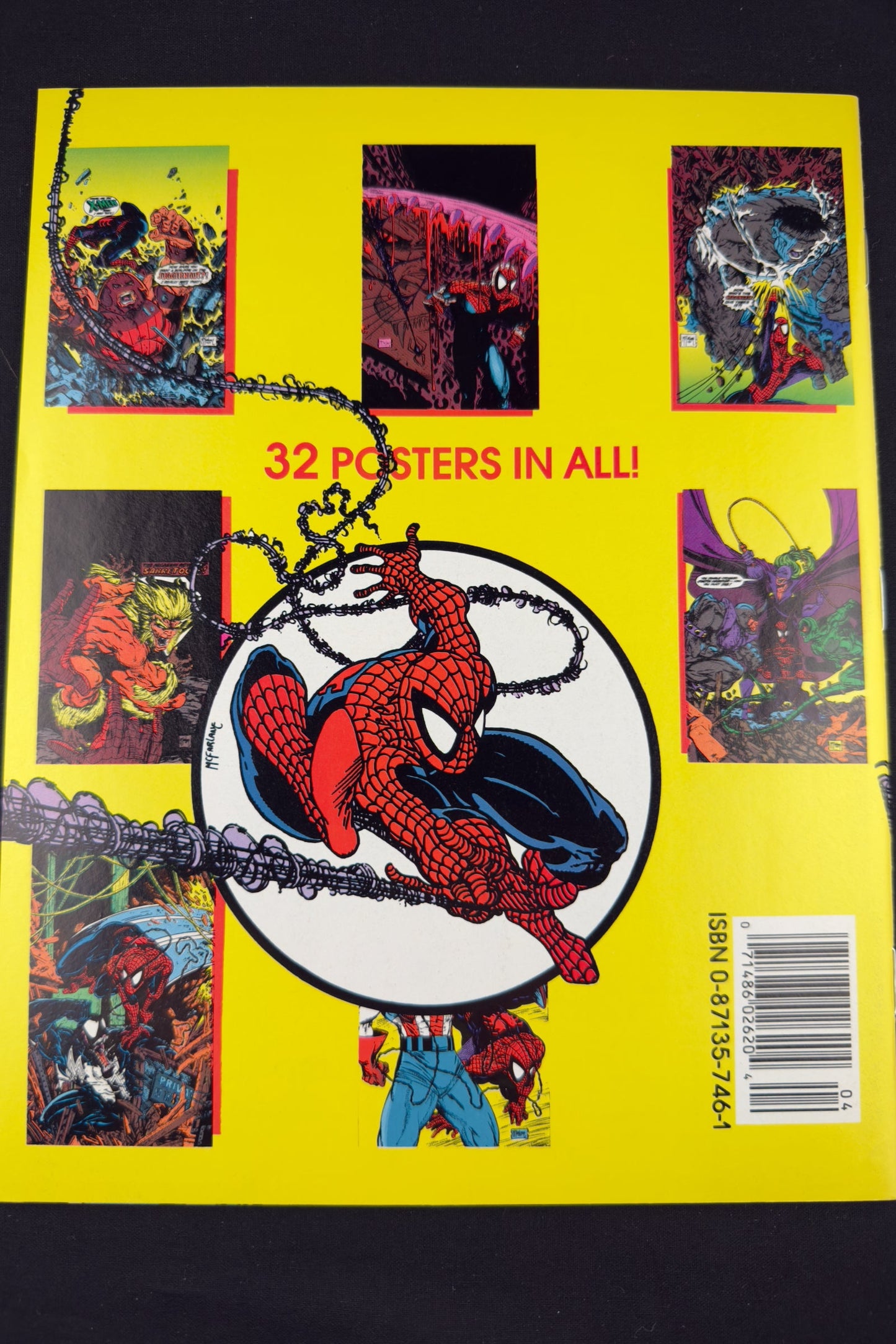 Marvel Poster Book #1 (1991) Todd McFarlane