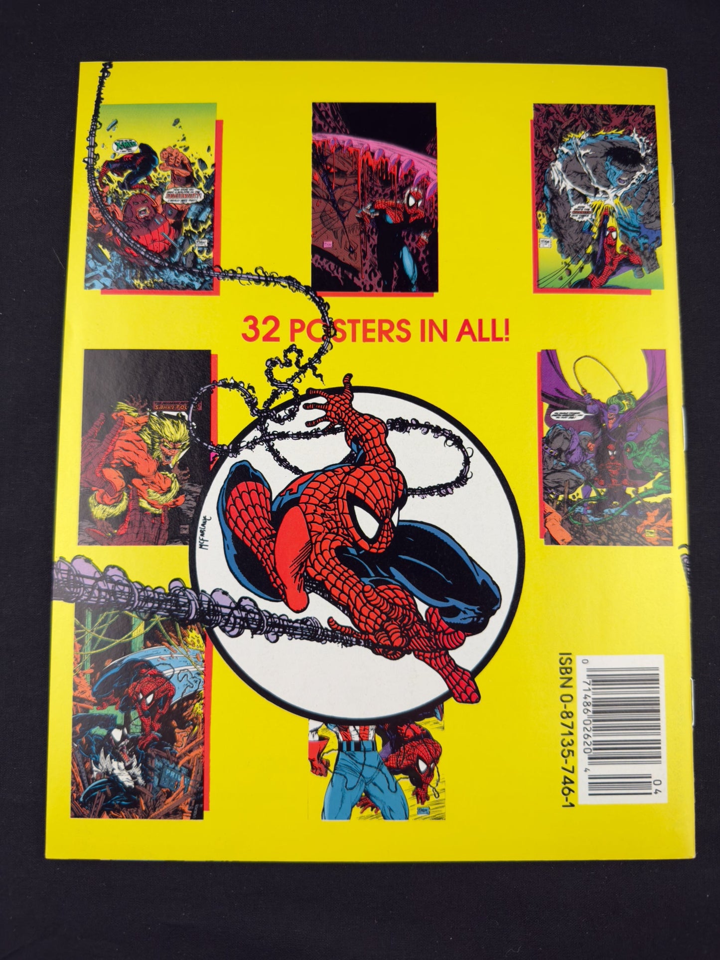 Marvel Poster Book #1 (1991) Todd McFarlane