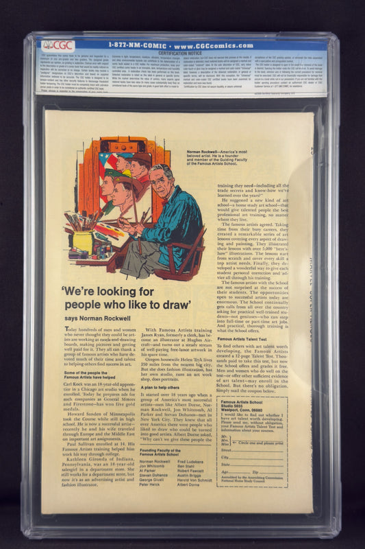 Marvel Super-Heroes #13 (1968) CGC 8.5 Gene Colan - 1st app Carol Danvers