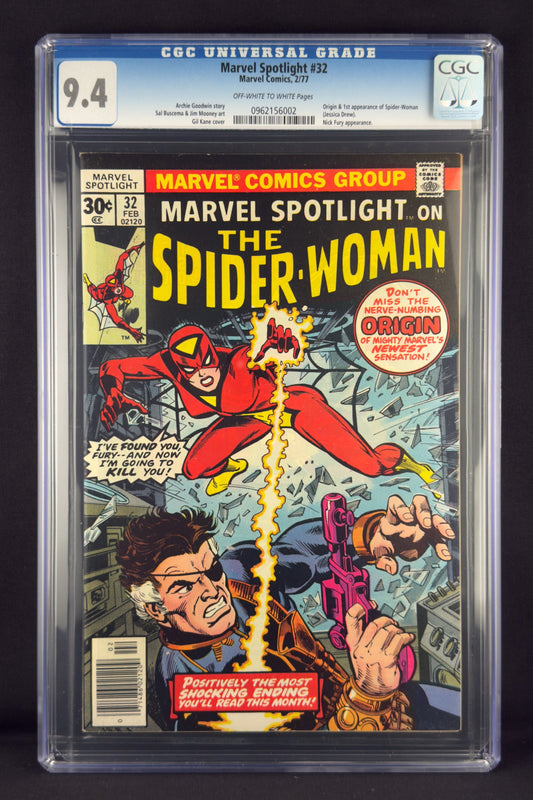 Marvel Spotlight #32 (1977) CGC 9.4 Gil Kane - 1st app Spider-Woman