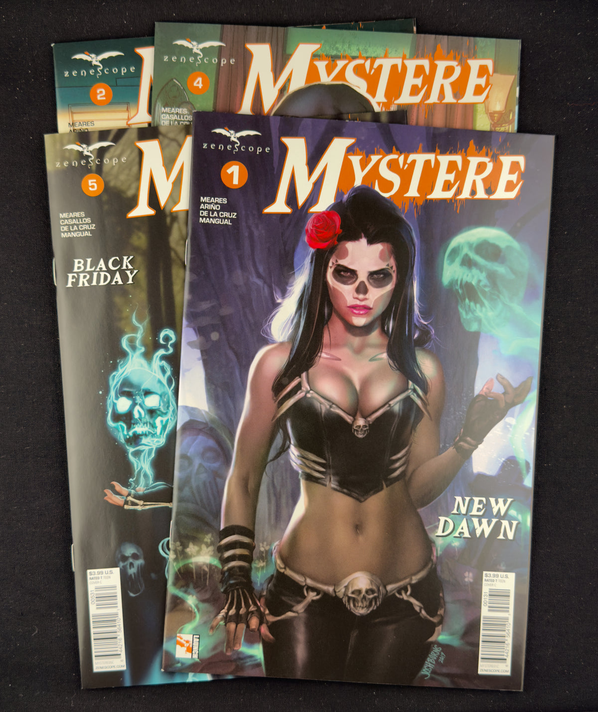 Mystere #1 2 4 5 Variant C Partial Run Missing #3 (2019-2020) NM/NM+