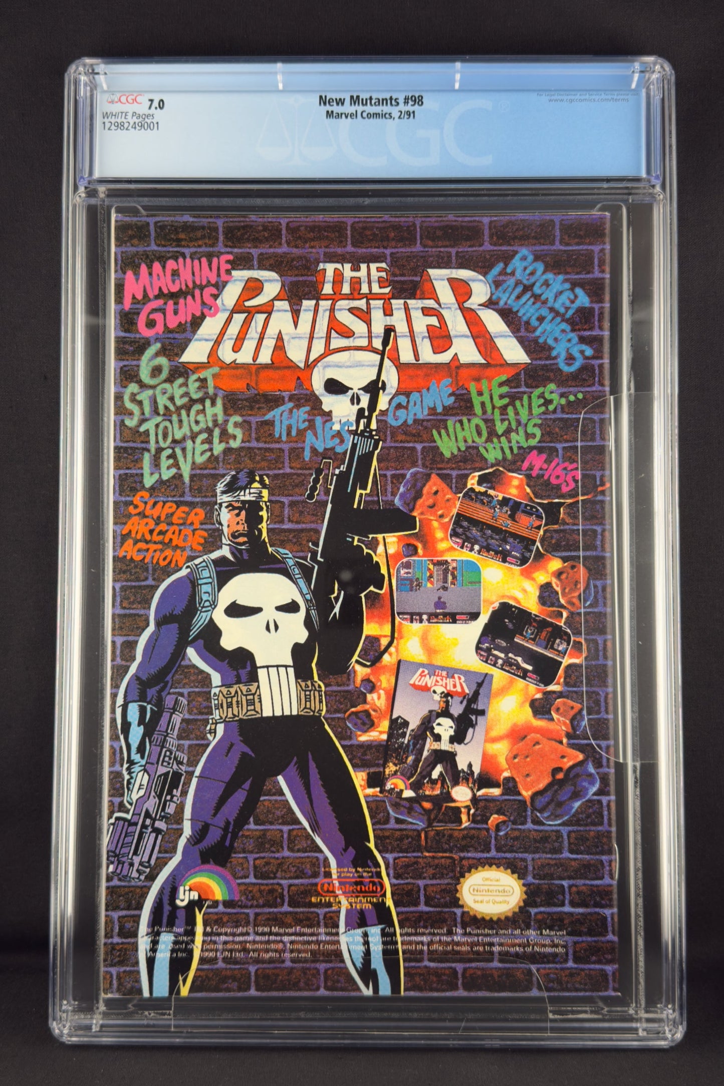 New Mutants #98 (1991) CGC 7.0 Rob Liefeld - 1st app Deadpool (Wade Wilson)