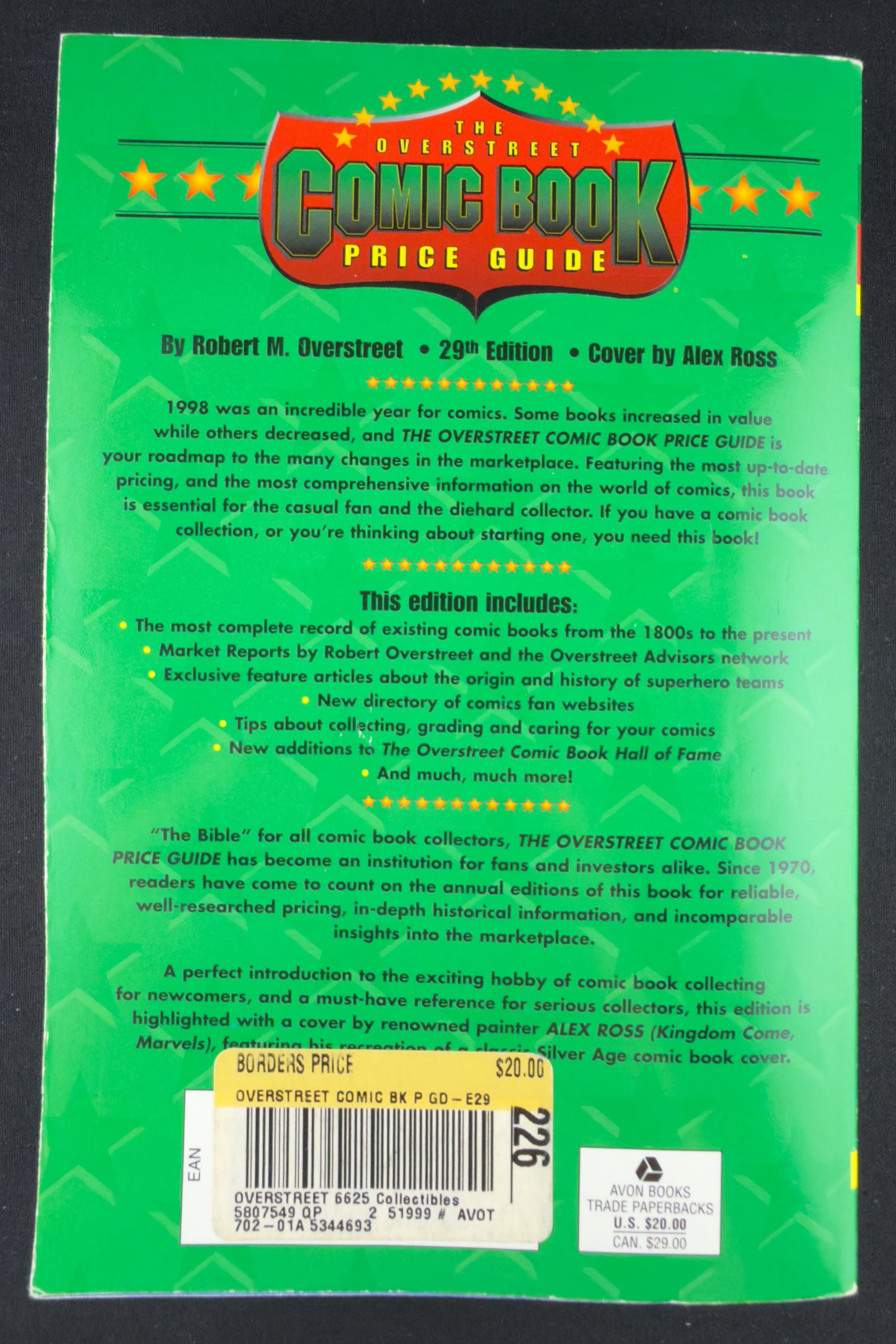 Overstreet Comic Book Price Guide 29th Edition (1999)