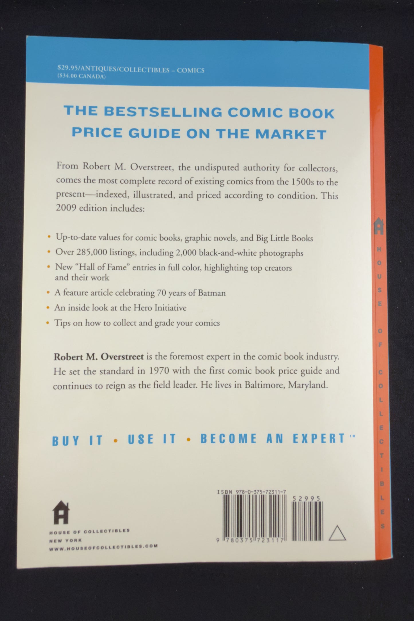 Overstreet Comic Book Price Guide 39th Edition (2009)