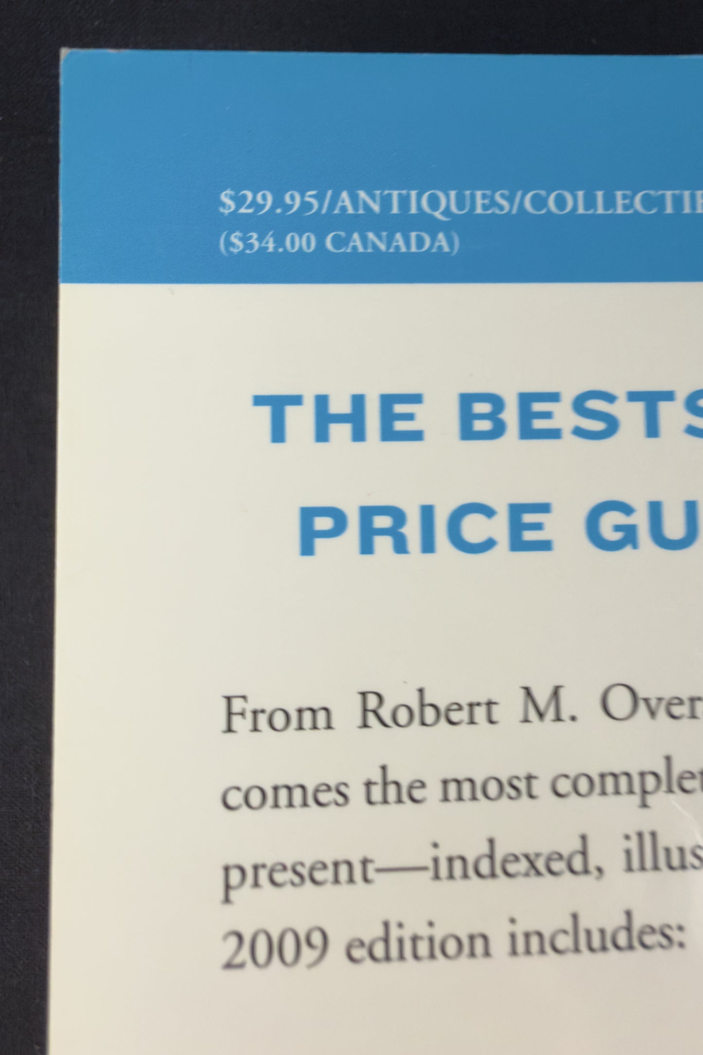 Overstreet Comic Book Price Guide 39th Edition (2009)