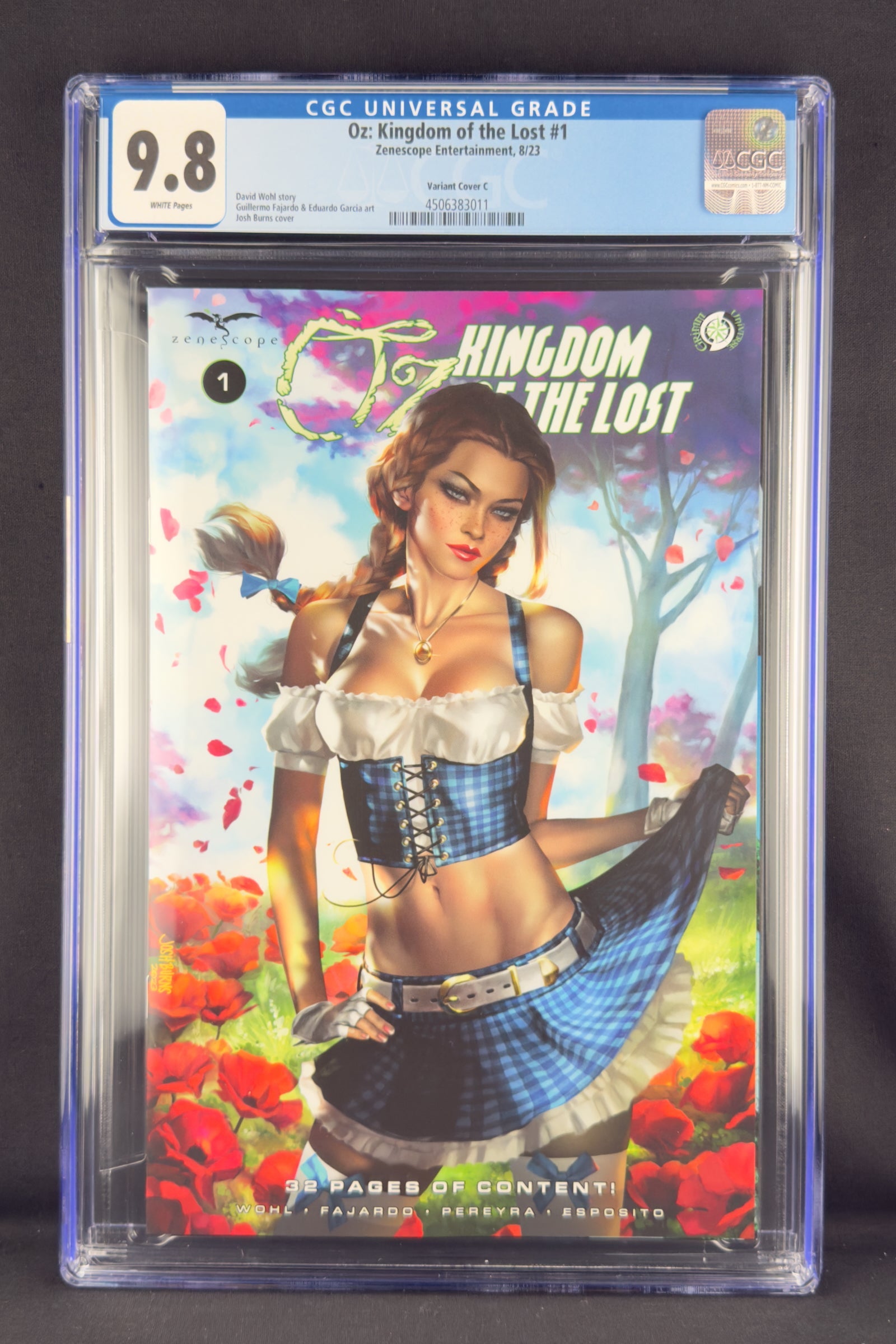 Oz: Kingdom of the Lost #1 (2023) CGC 9.8 Josh Burns Variant C