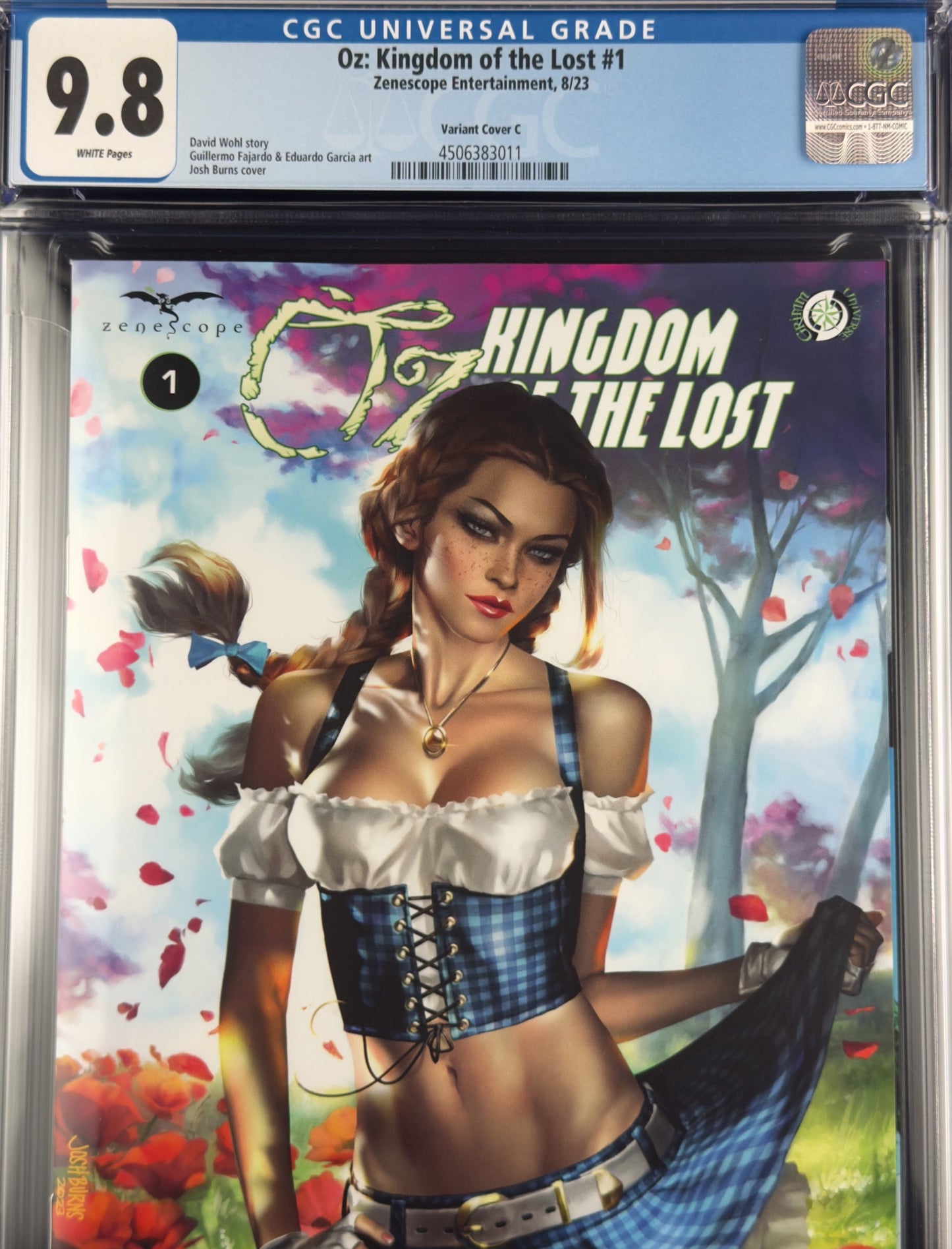 Oz: Kingdom of the Lost #1 (2023) CGC 9.8 Josh Burns Variant C