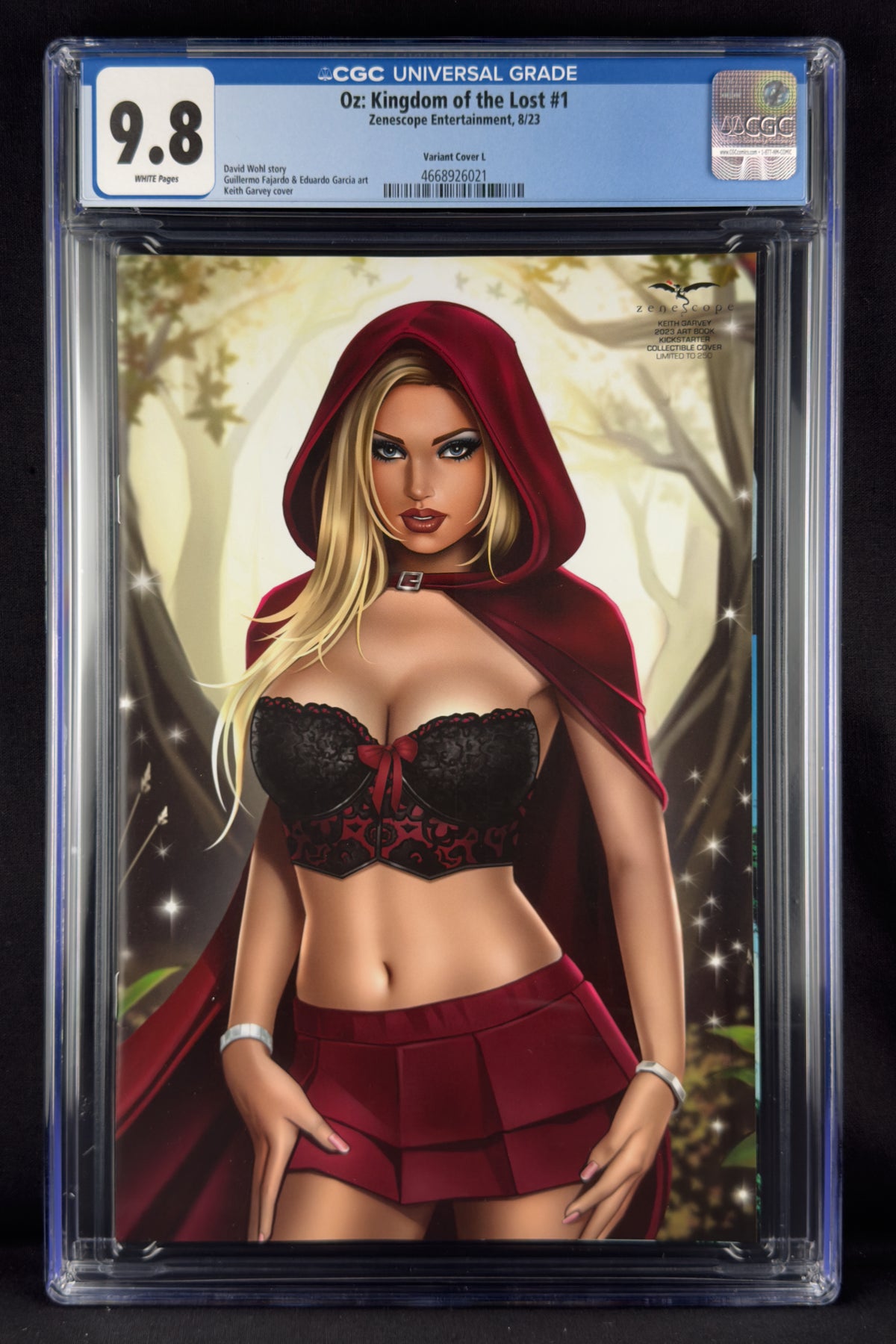 Oz Kingdom of the Lost #1 (2023) CGC 9.8 Keith Garvey—Red Riding Hood.