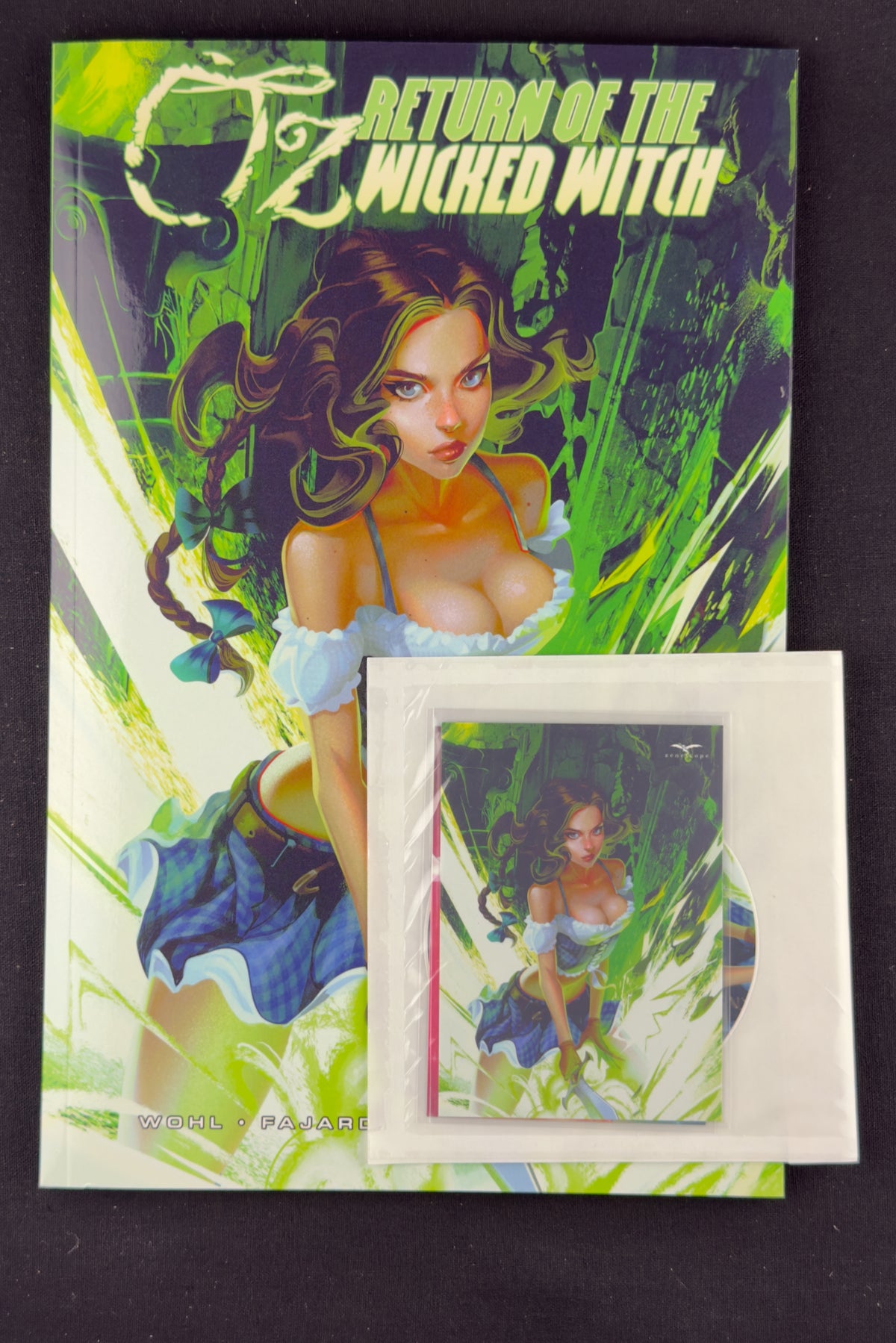 Oz: Return of the Wicked Witch Graphic Novel & Card (2018) Igor Lomov NM