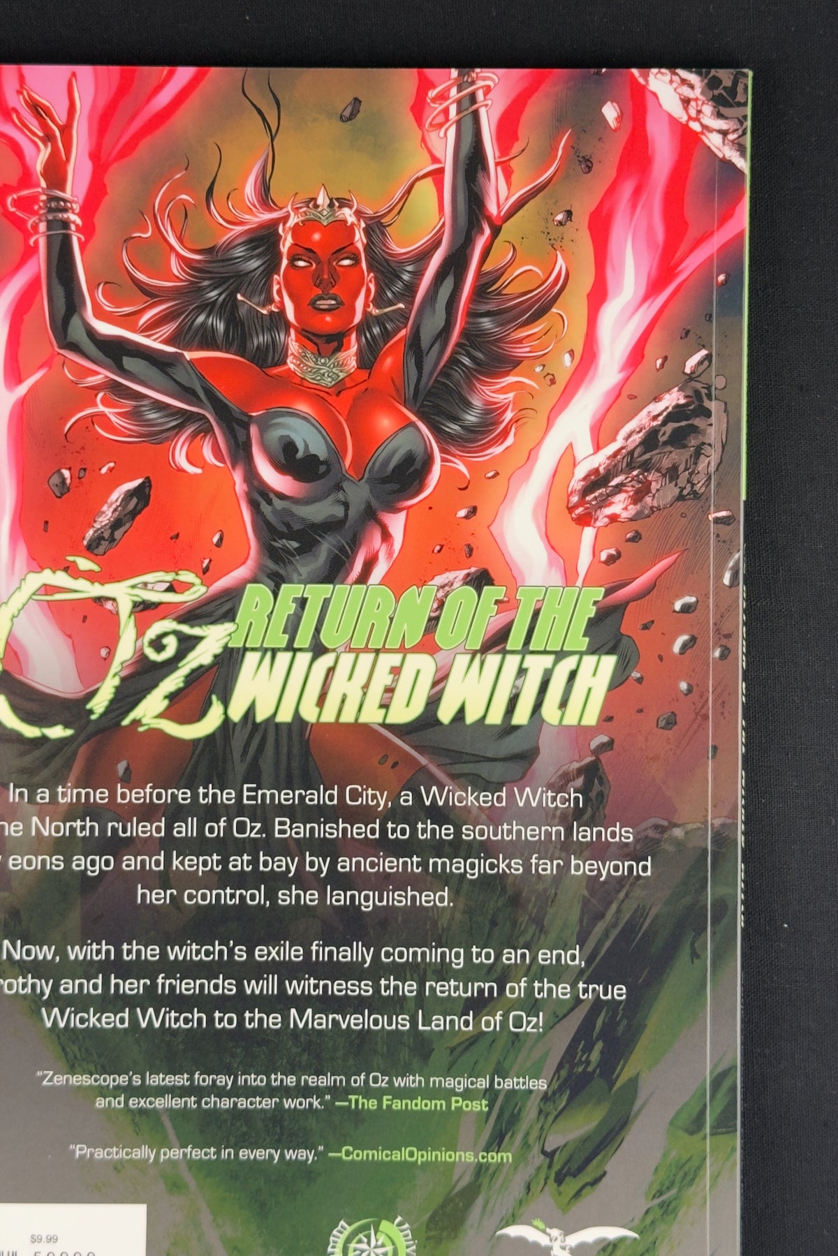 Oz: Return of the Wicked Witch Graphic Novel & Card (2018) Igor Lomov NM
