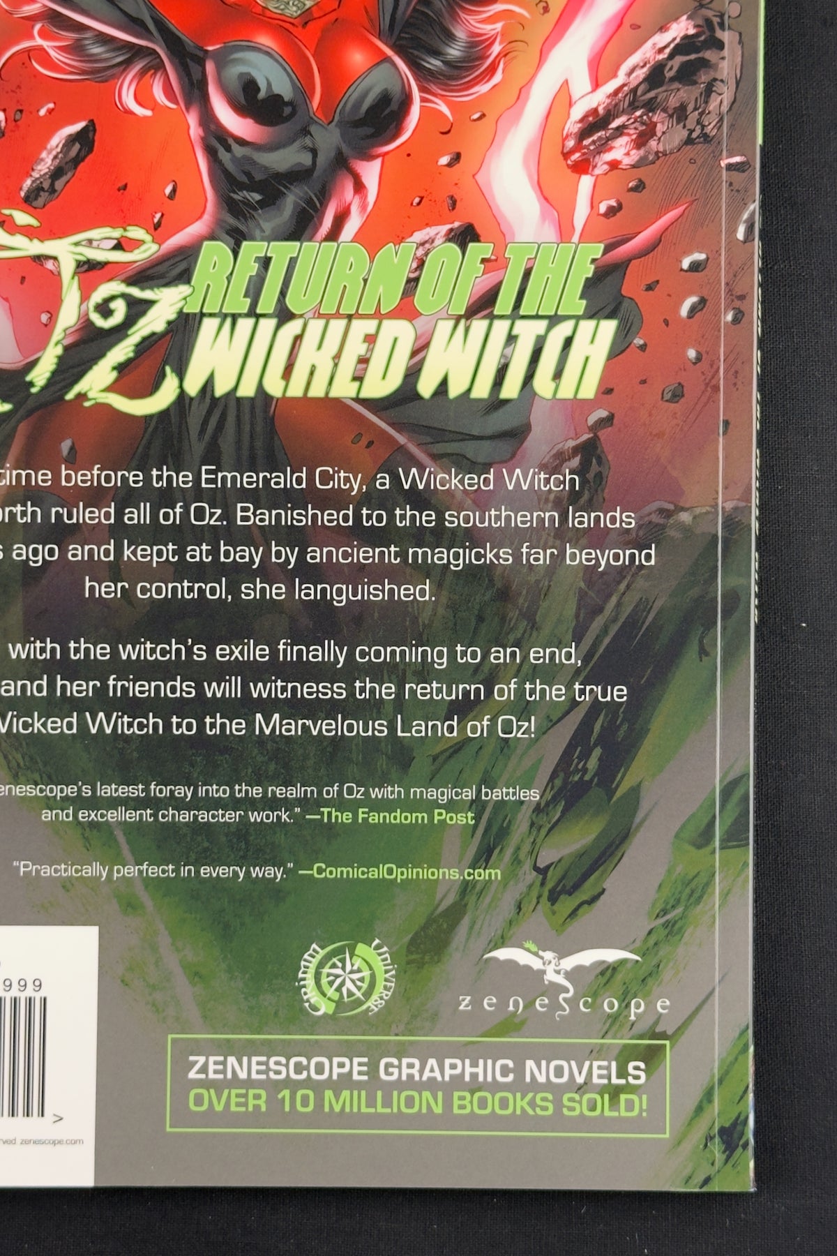 Oz: Return of the Wicked Witch Graphic Novel & Card (2018) Igor Lomov NM