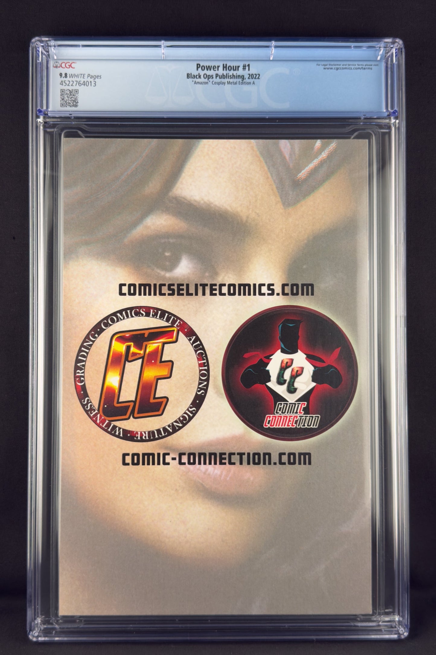 Power Hour #1 (2022) CGC 9.8 Shikarii Shambu Amazon Cosplay Metal Virgin Variant A Ltd 30