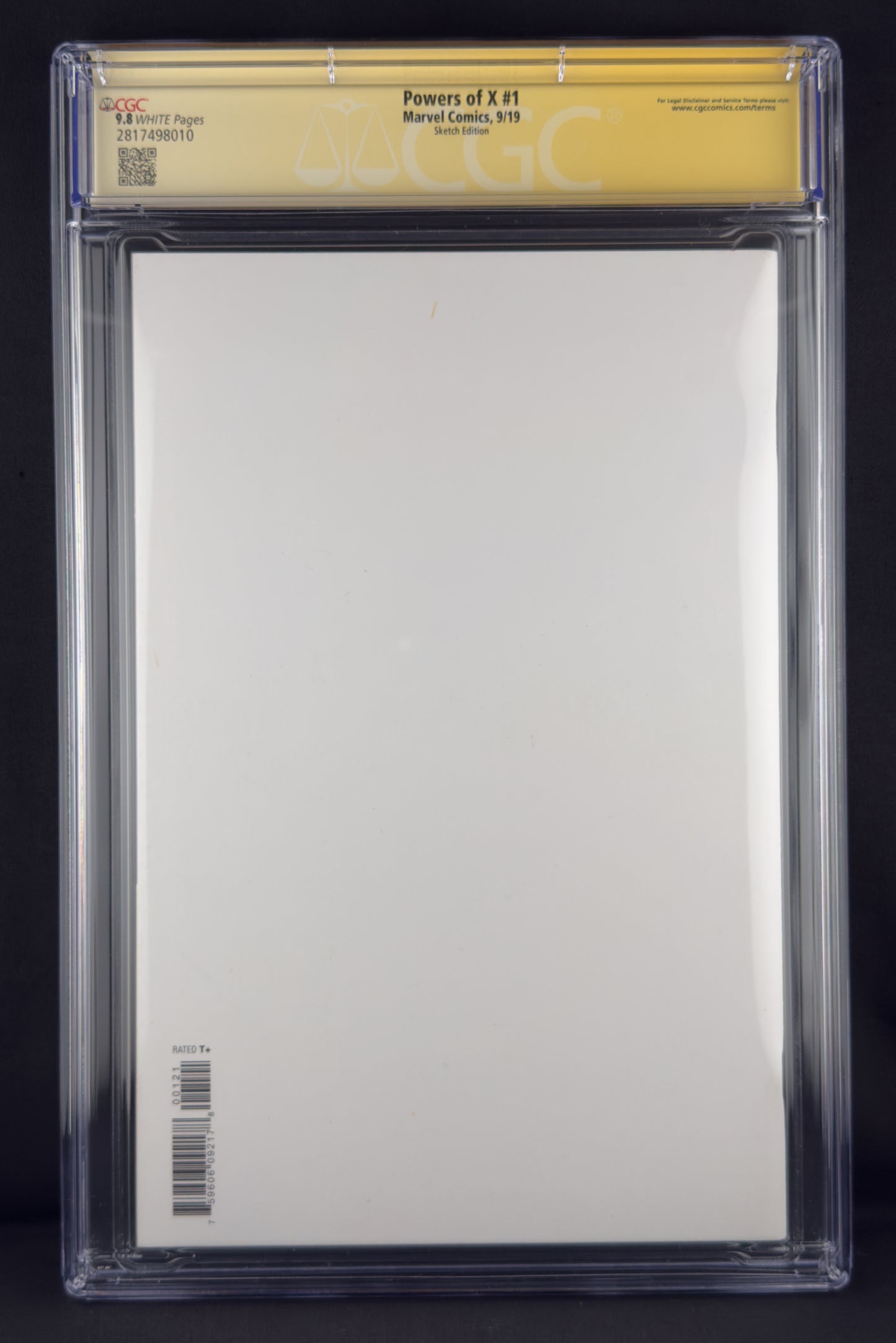 Powers of X #1 (2019) CGC 9.8 SS Ryan Kincaid Magik Sketch - 1st app Rasputin