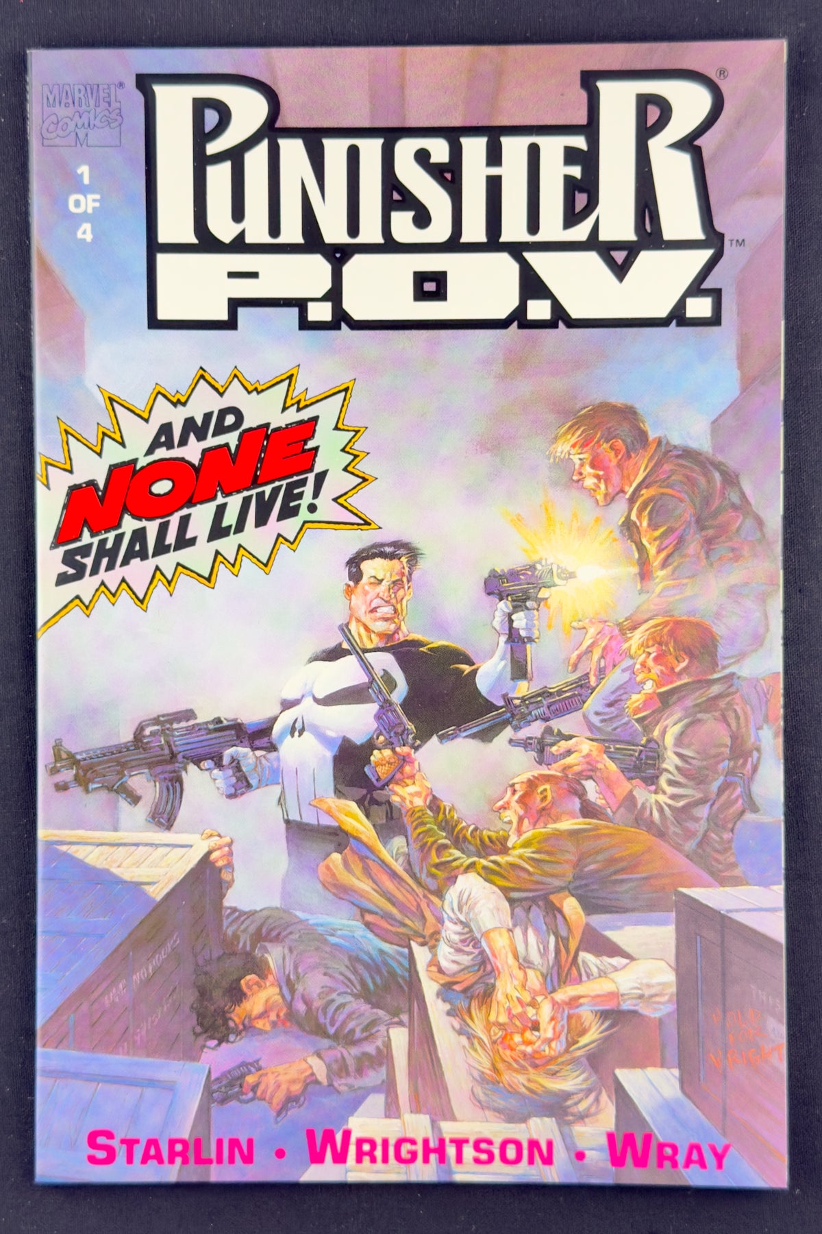 Punisher P.O.V. #1-4 Complete 4-Issue Set (1991) Starlin Wrightson NM-/NM