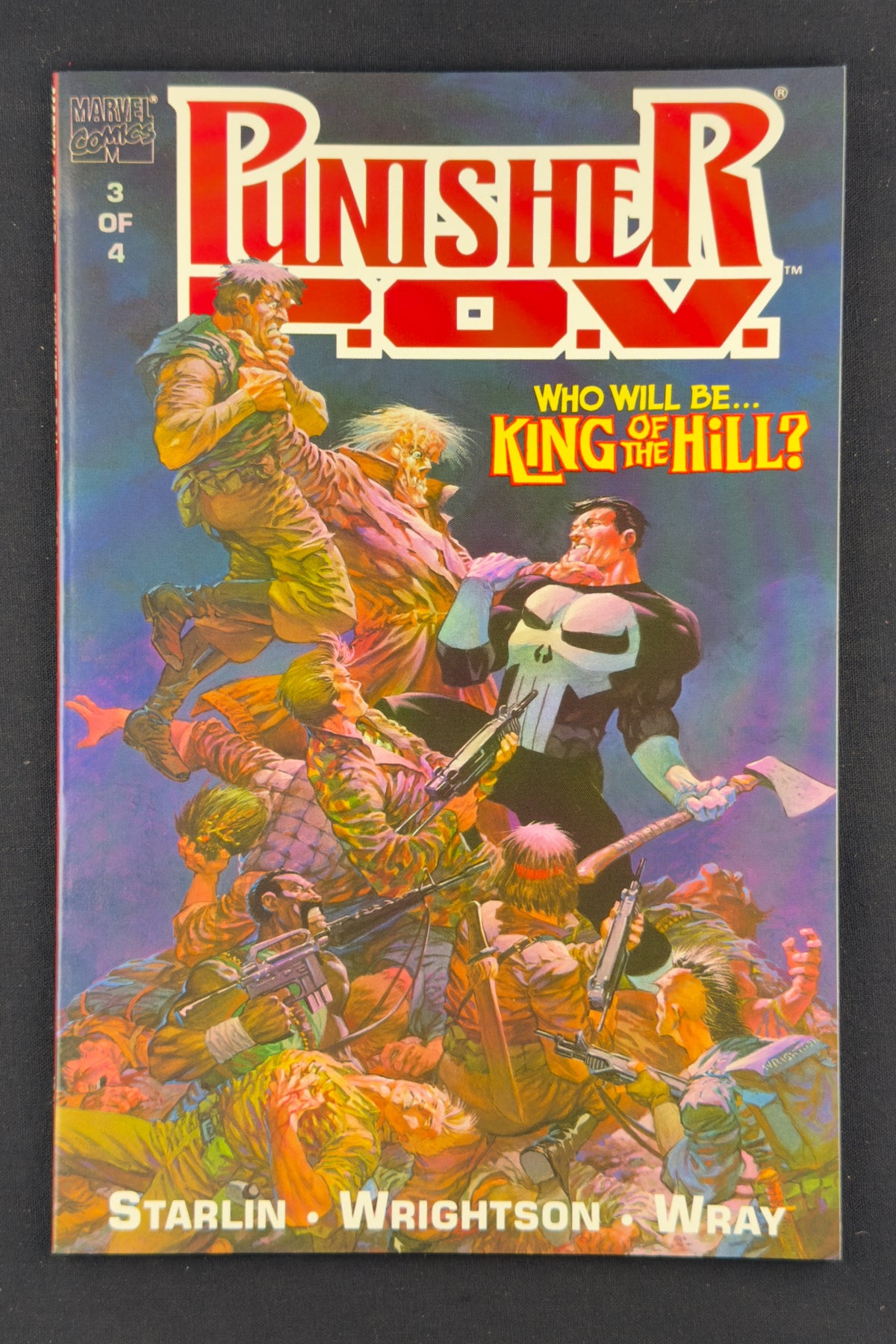 Punisher P.O.V. #1-4 Complete 4-Issue Set (1991) Starlin Wrightson NM-/NM
