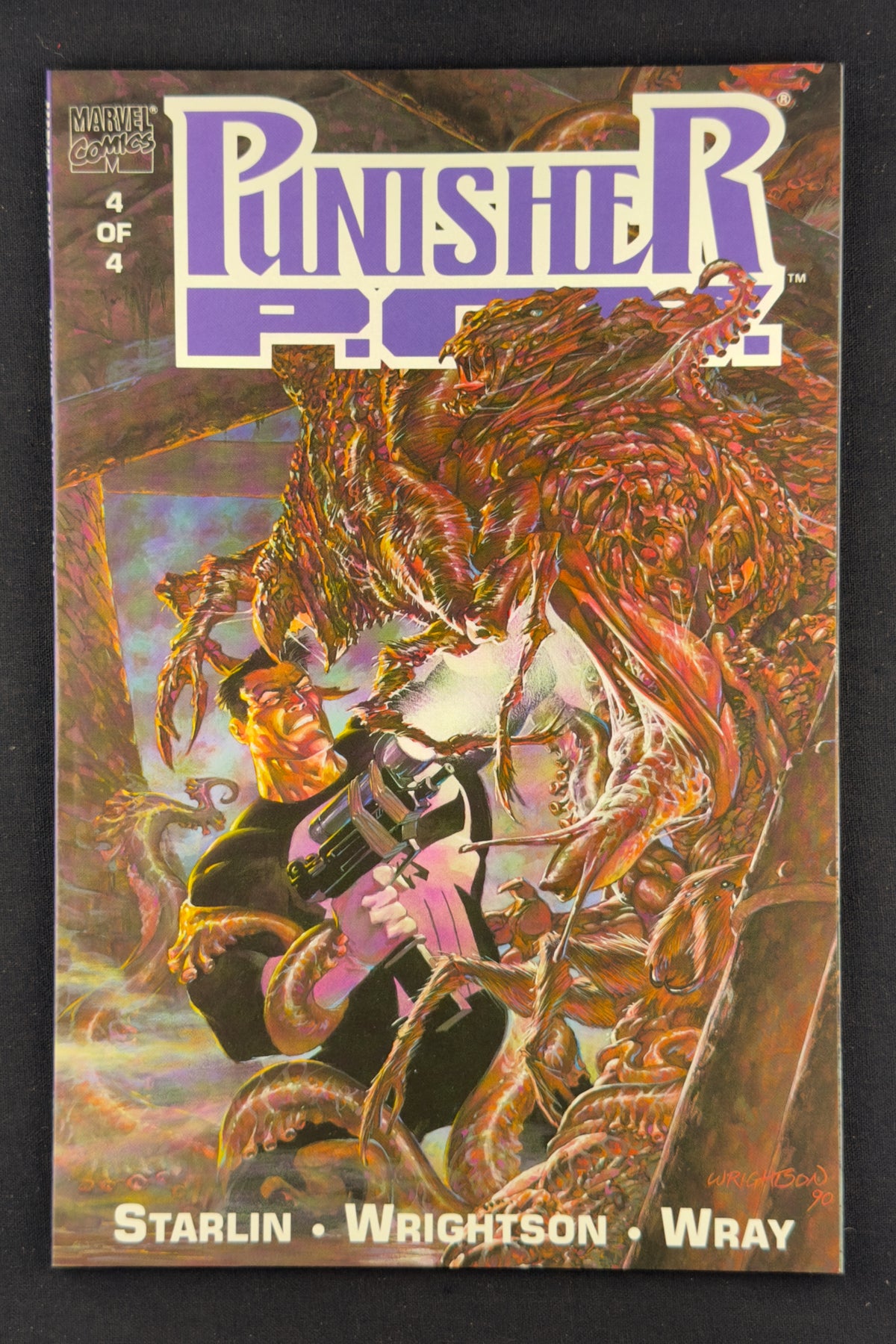Punisher P.O.V. #1-4 Complete 4-Issue Set (1991) Starlin Wrightson NM-/NM