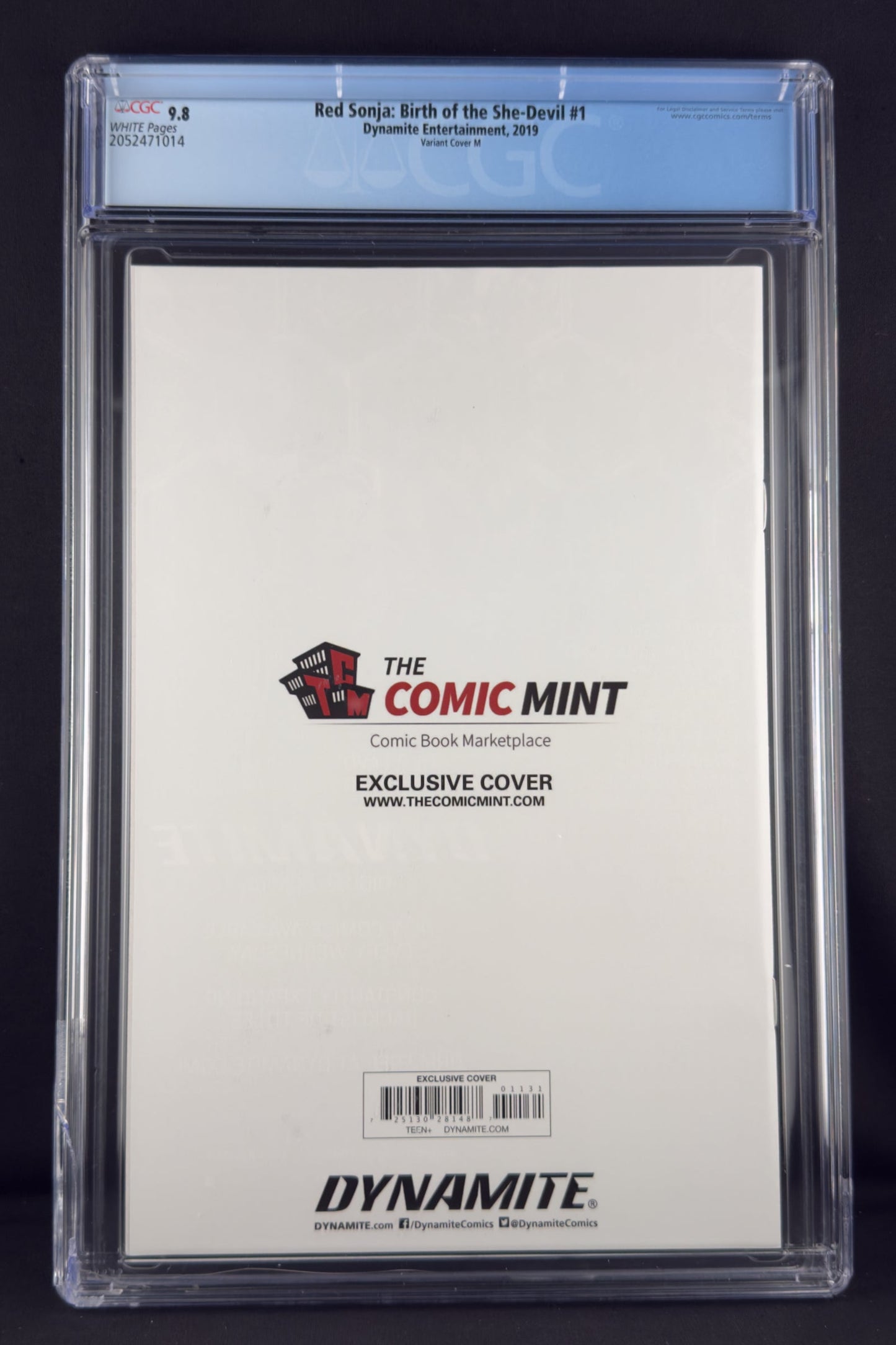 Red Sonja: Birth of the She-Devil #1 (2019) CGC 9.8 Shannon Maer Virgin Variant M Ltd 500