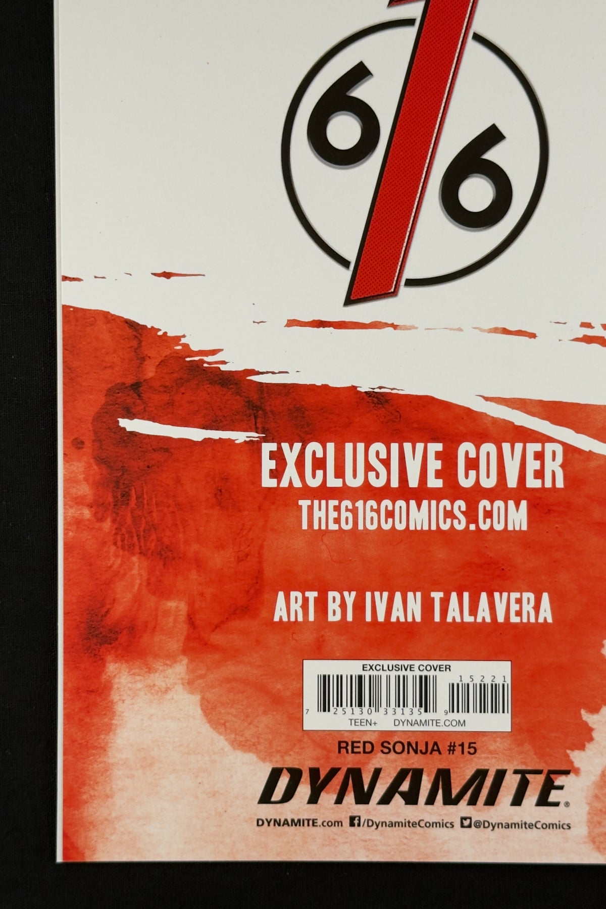 Red Sonja #15 (2024) Ivan Talavera Virgin Variant B Ltd 500 NM