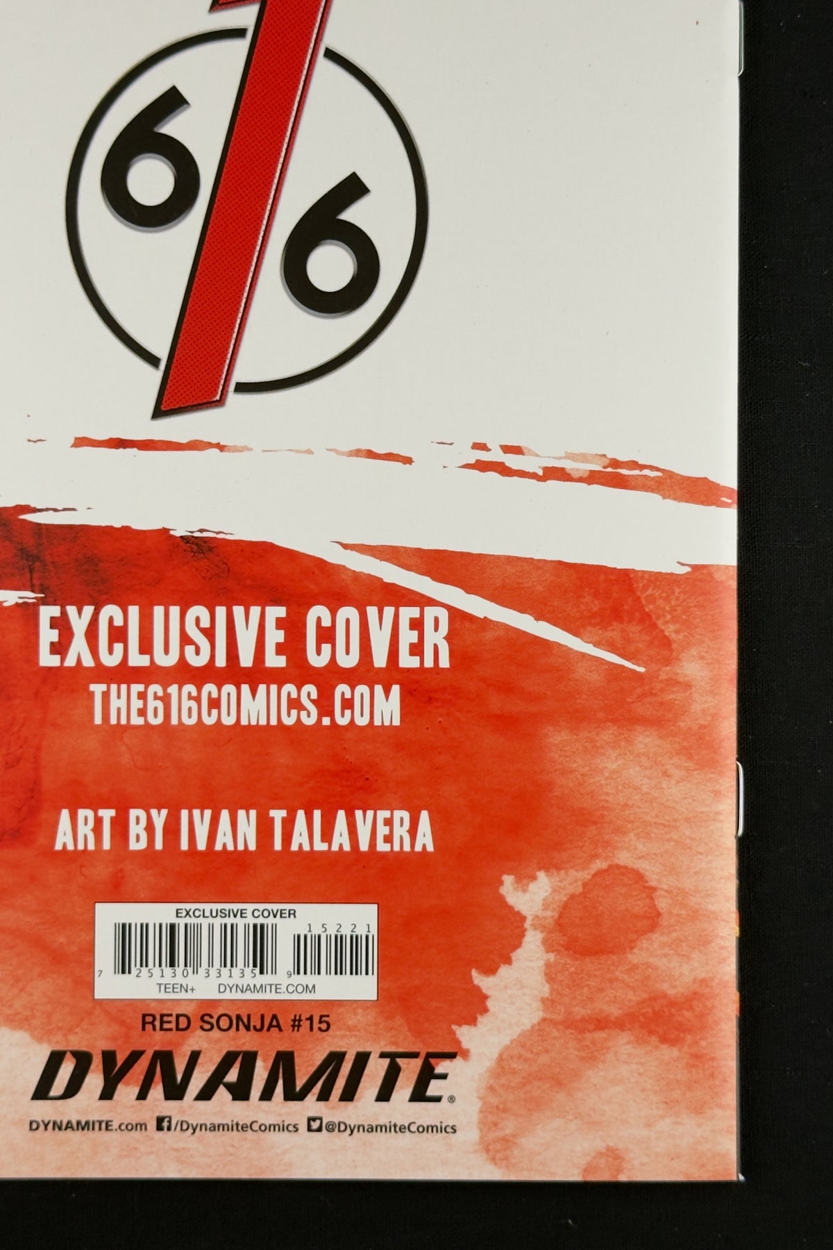Red Sonja #15 (2024) Ivan Talavera Virgin Variant B Ltd 500 NM