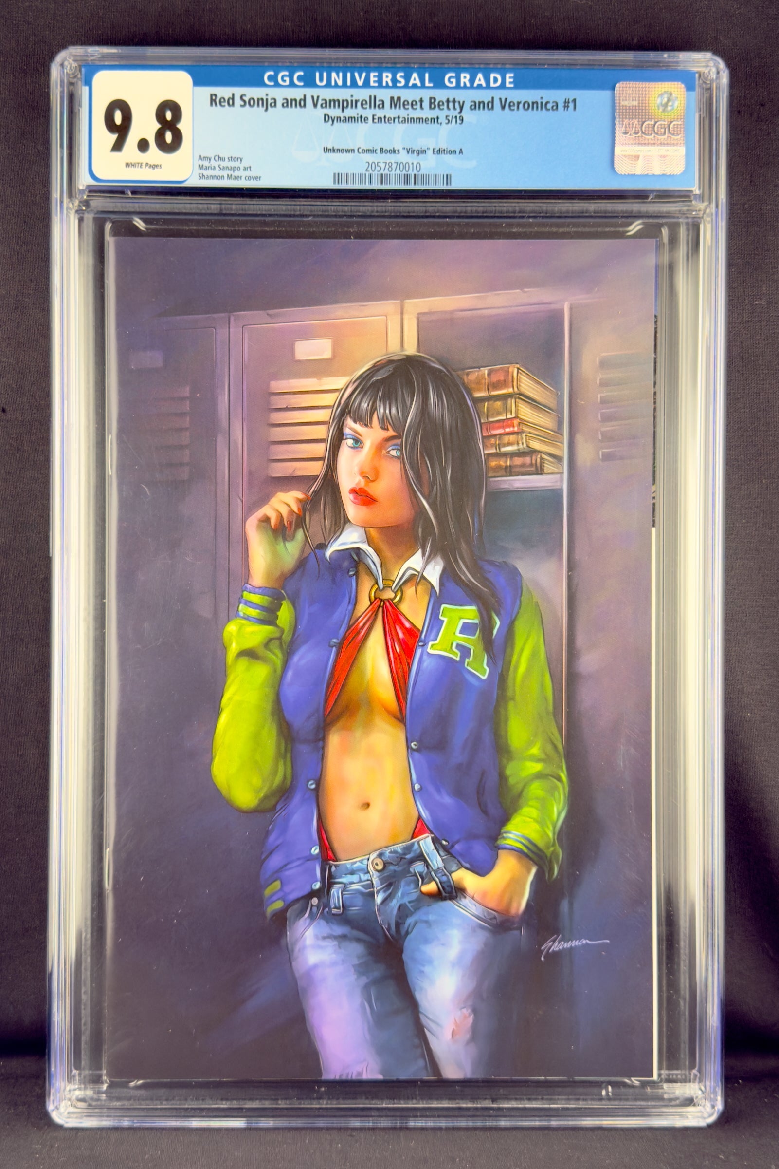 Red Sonja & Vampirella Meet Betty & Veronica #1 (2019) CGC 9.8 Maer Virgin
