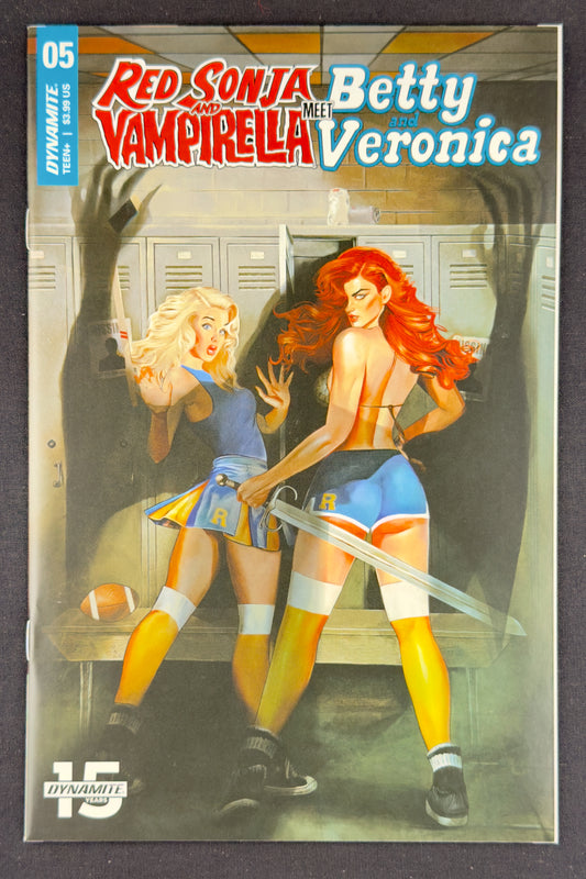 Red Sonja & Vampirella Meet Betty & Veronica #5 (2019) Fay Dalton Variant NM+