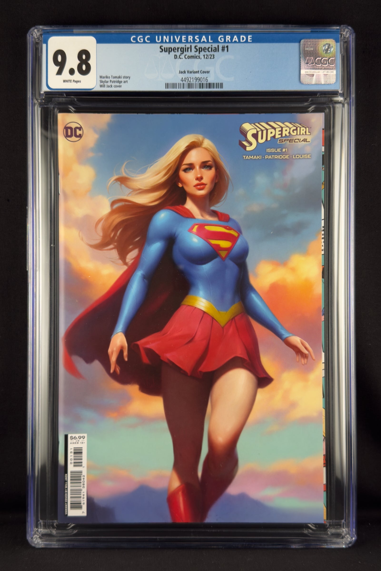 Supergirl Special #1 (2023) CGC 9.8 Will Jack Variant C