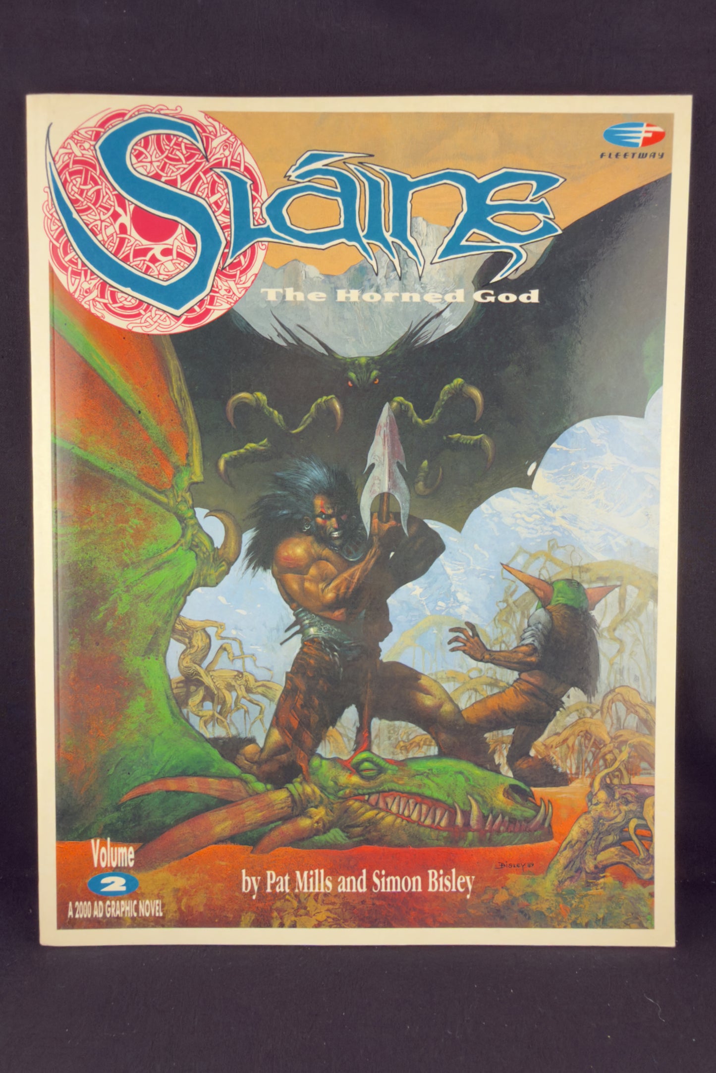 Slaine: The Horned God (1990) Set: #1 #2 #3 Simon Bisley