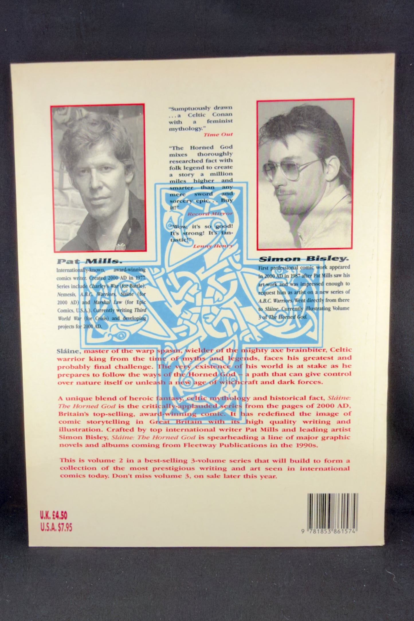 Slaine: The Horned God (1990) Set: #1 #2 #3 Simon Bisley