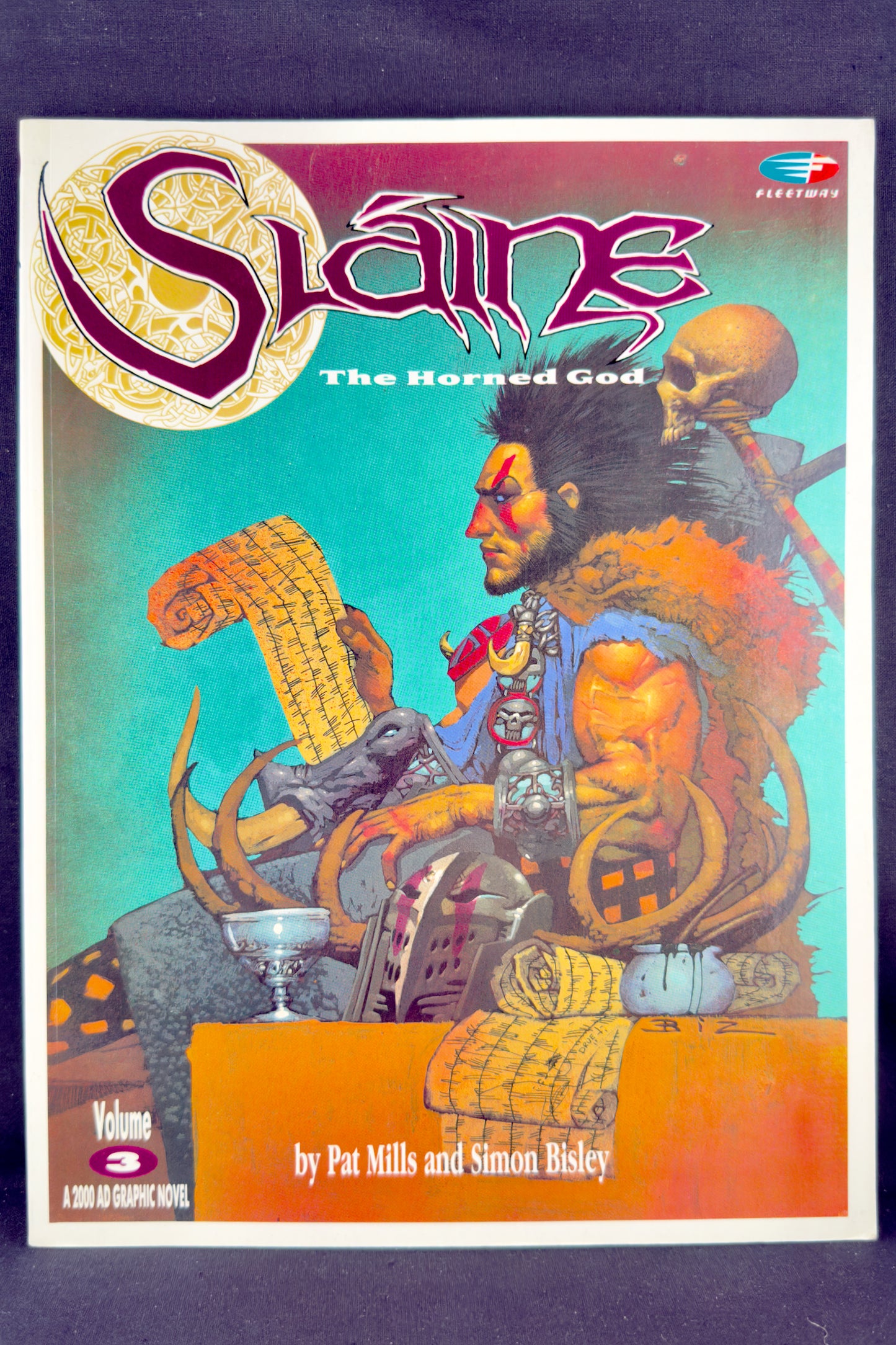 Slaine: The Horned God (1990) Set: #1 #2 #3 Simon Bisley