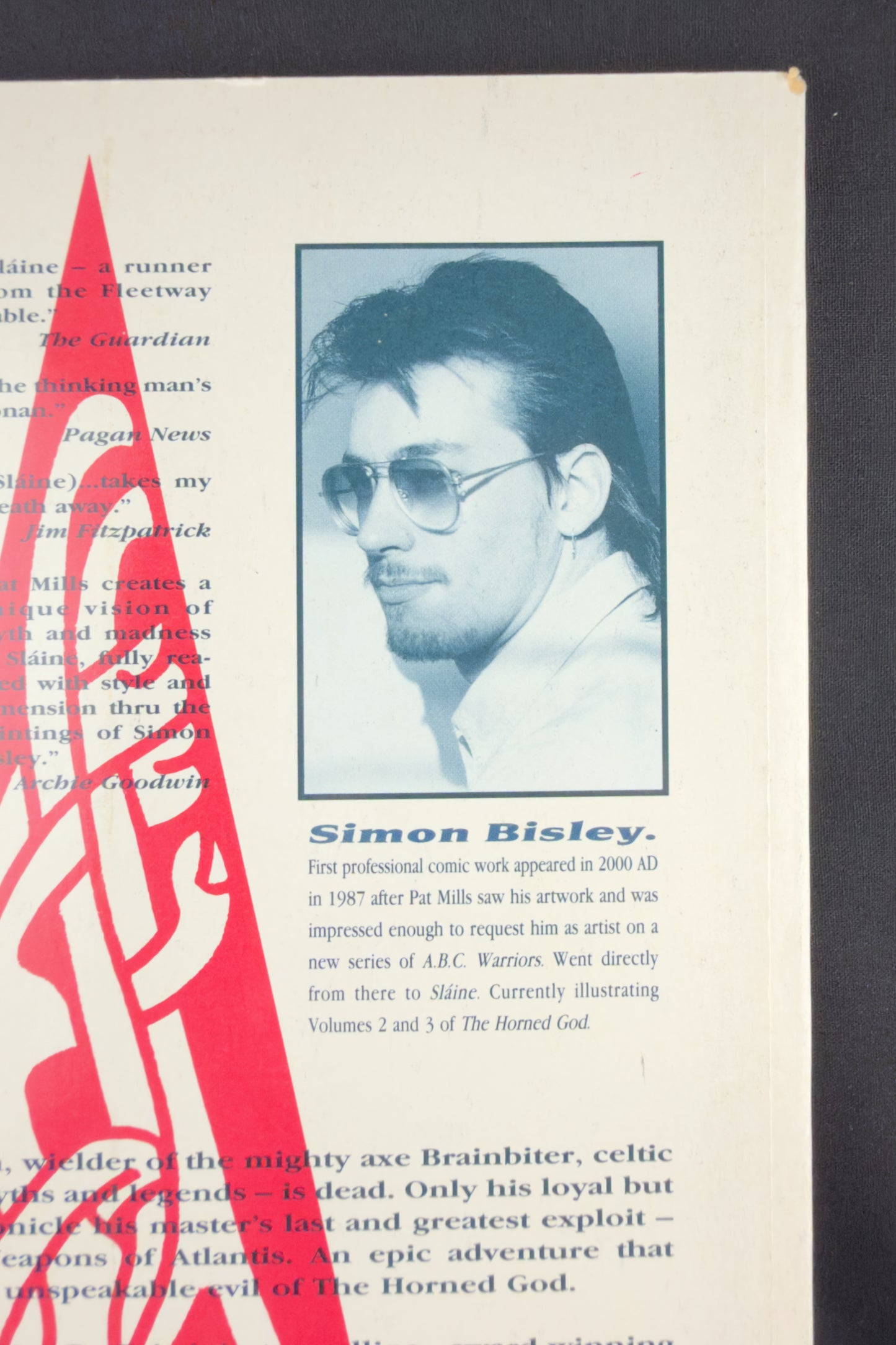 Slaine: The Horned God (1990) Set: #1 #2 #3 Simon Bisley