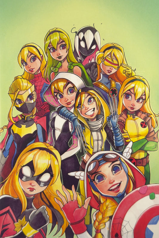 Spider-Gwen: Gwenverse #1 (2022) CGC 9.8 Chrissie Zullo Virgin Variant B Ltd 600