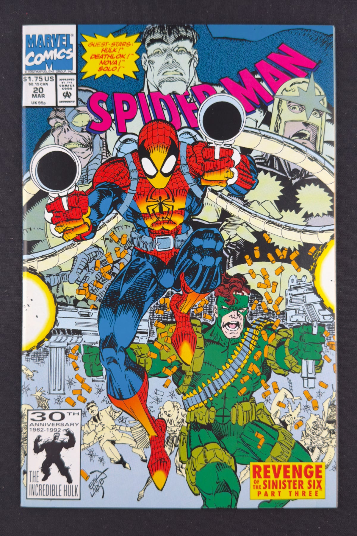 Spider-Man #18–23 Complete Set (1992) Revenge of Sinister Six Erik Larsen NM+