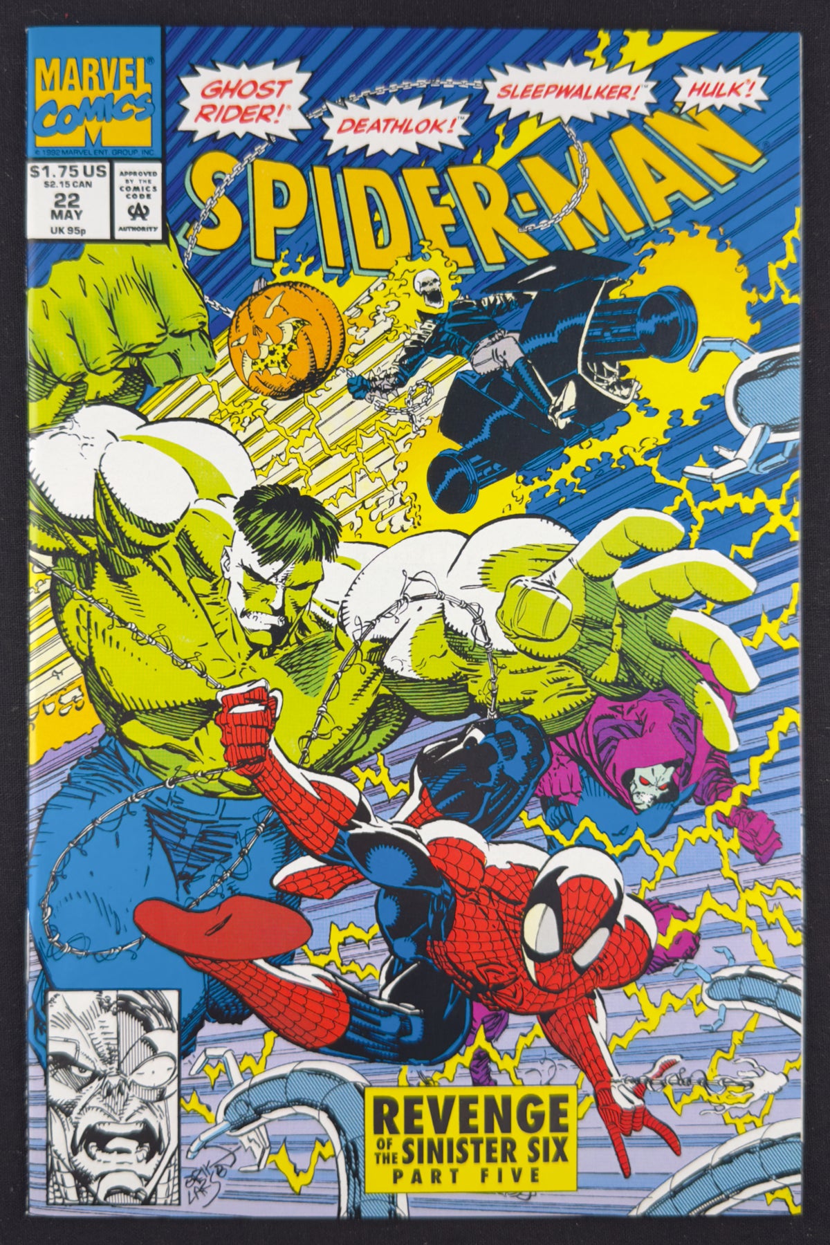 Spider-Man #18–23 Complete Set (1992) Revenge of Sinister Six Erik Larsen NM+