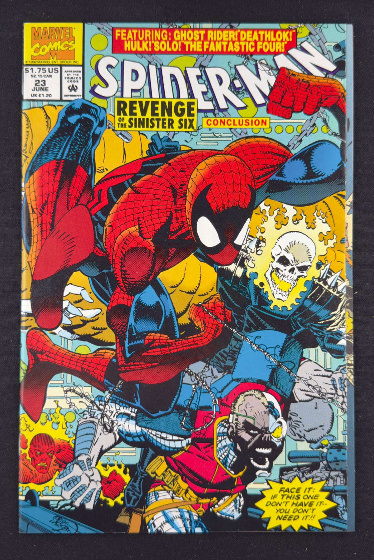 Spider-Man #18–23 Complete Set (1992) Revenge of Sinister Six Erik Larsen NM+