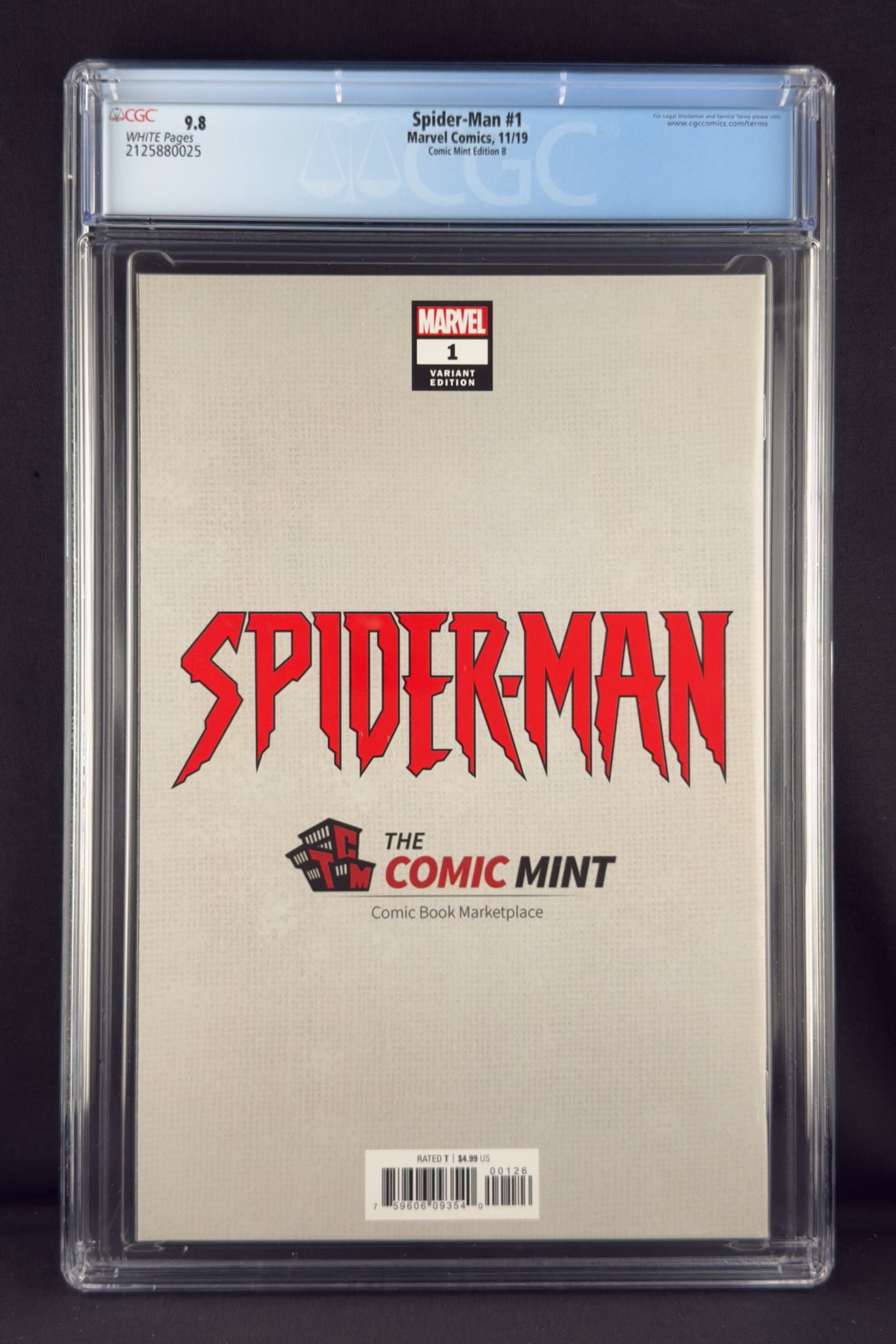 Spider-Man #1 (2019) CGC 9.8 Shannon Maer Virgin Variant B - 1st app Cadaverous