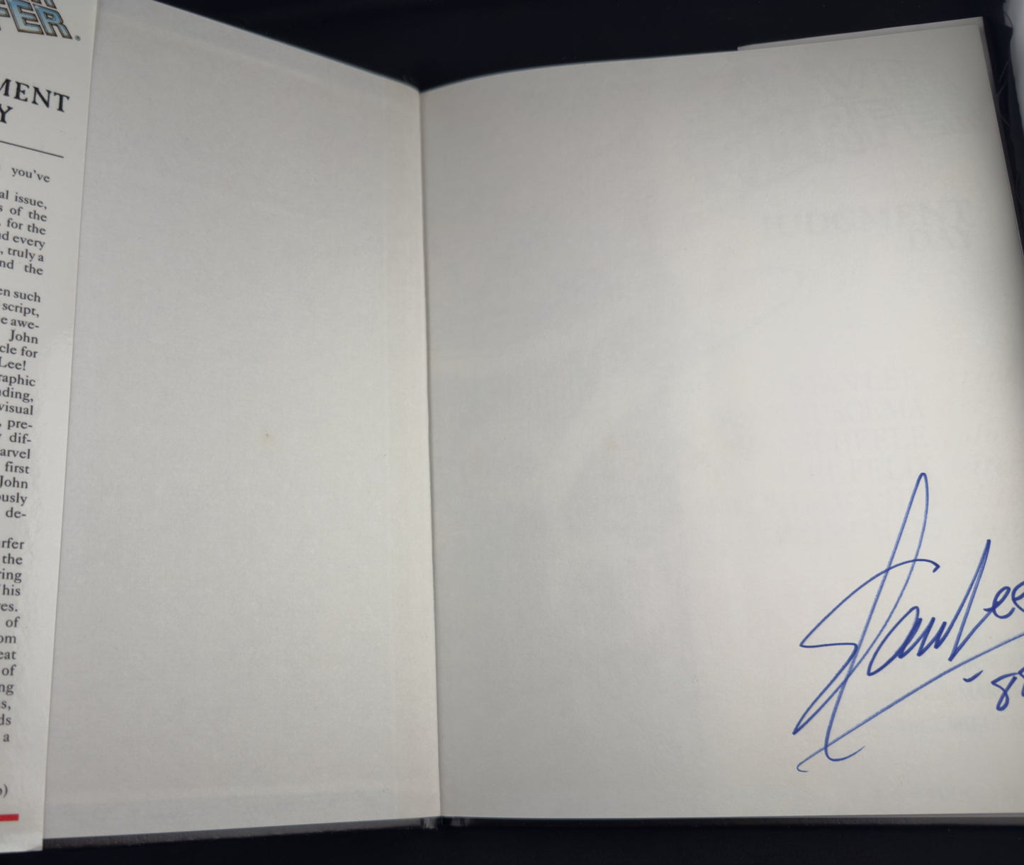 Silver Surfer Judgment Day HC (1988) Stan Lee / Joe Jusco / John Buscema