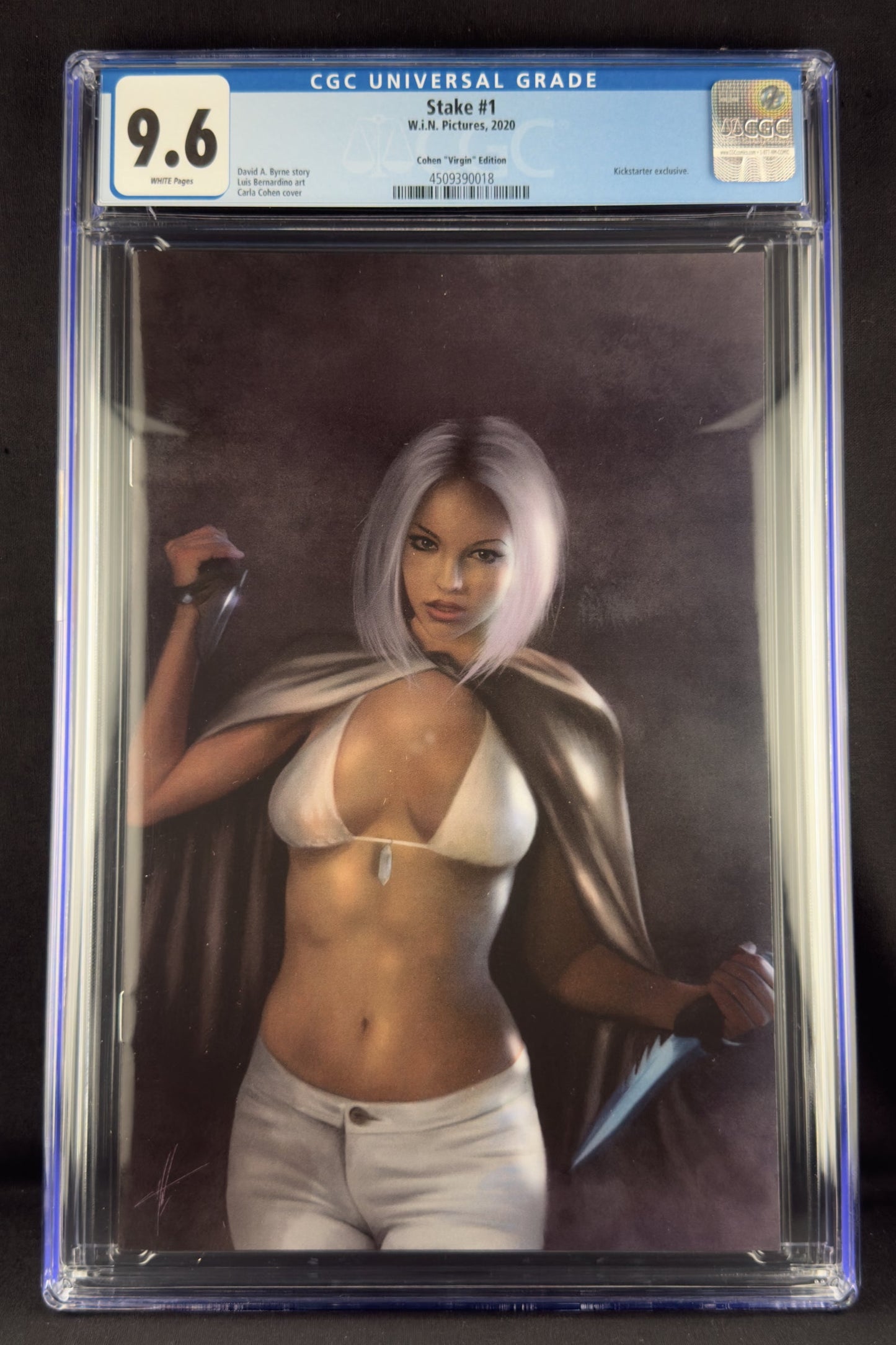 Stake #1 (2020) CGC 9.6 Carla Cohen Virgin Variant