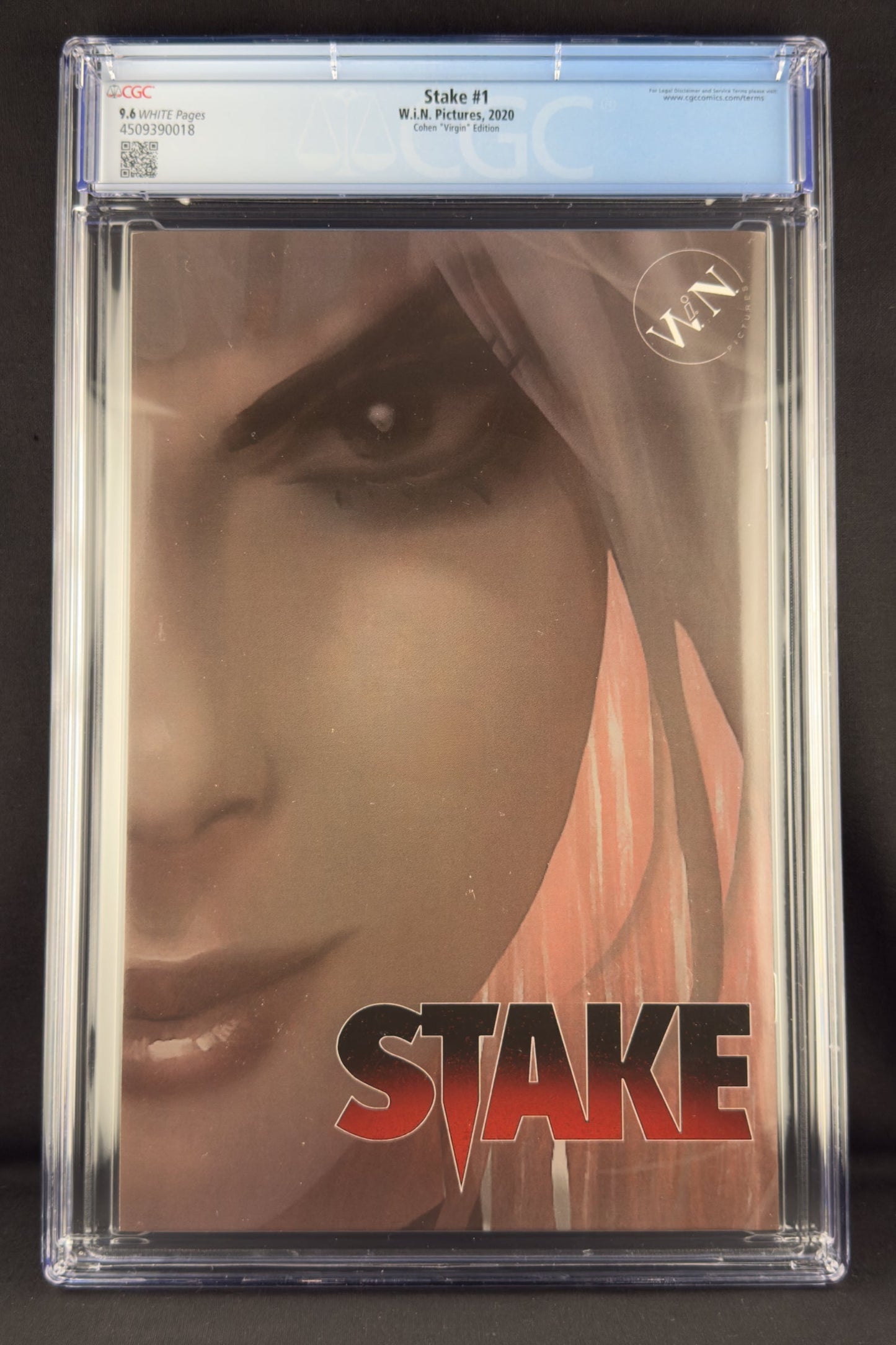 Stake #1 (2020) CGC 9.6 Carla Cohen Virgin Variant