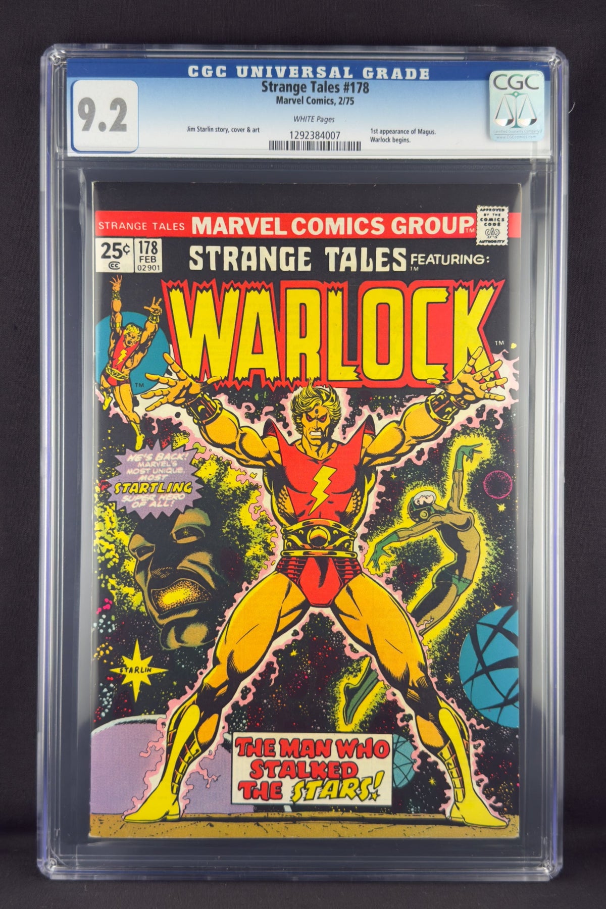 Strange Tales #178 (1975) CGC 9.2 - First appearance of Magus
