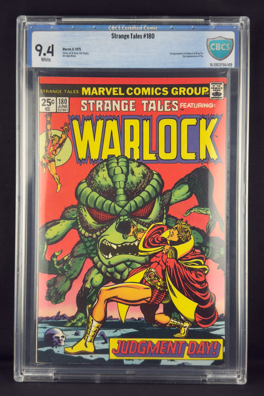 Strange Tales #180 (1975) CBCS 9.4 Jim Starlin - 1st app Gamora