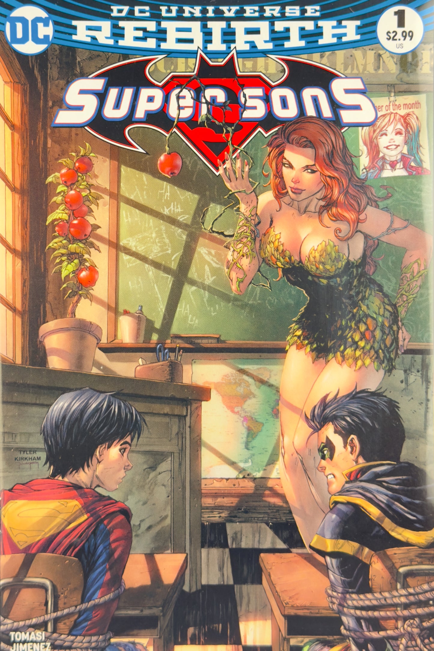 Super Sons #1 (2017) CGC 9.8 Tyler Kirkham Variant B