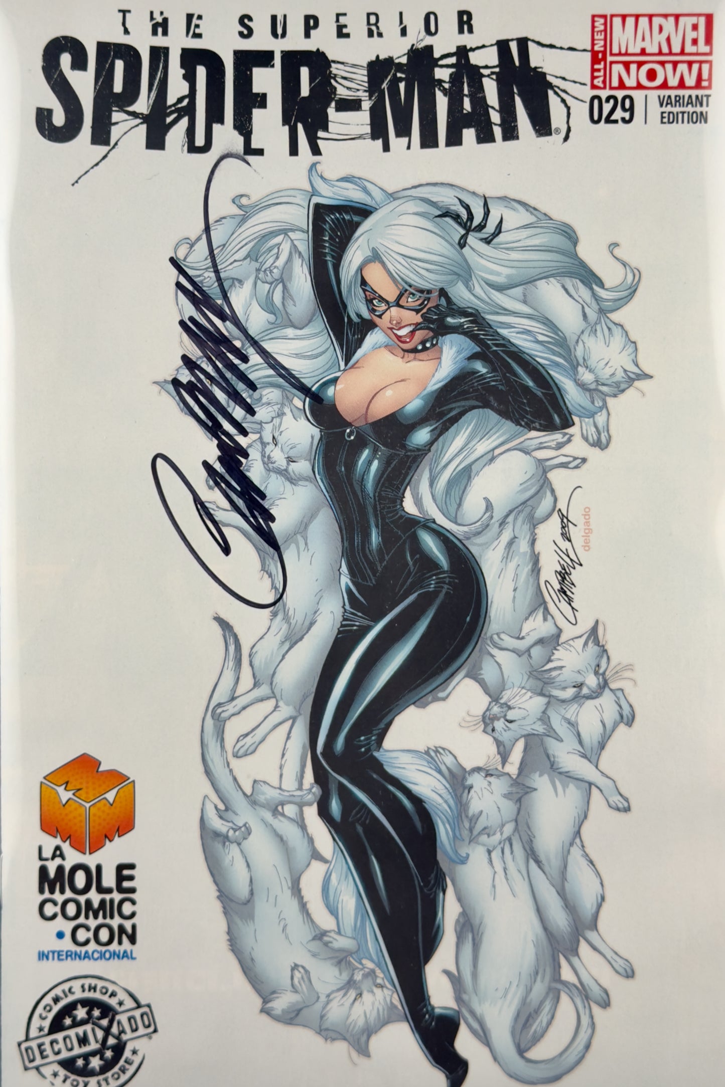 Superior Spider-Man #29 (2014) CGC 9.8 SS J Scott Campbell Mexico La Mole Variant
