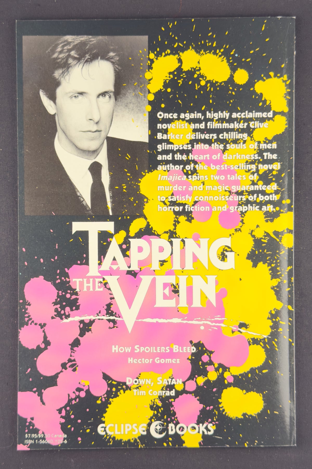 Clive Barker Tapping the Vein #1-5 Complete Eclipse Horror Set (1989-92) NM-/NM