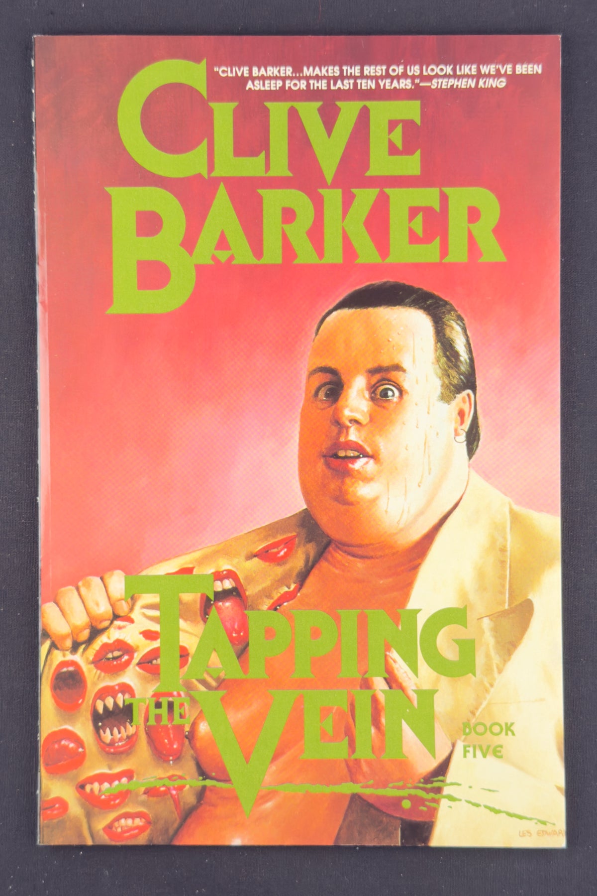 Clive Barker Tapping the Vein #1-5 Complete Eclipse Horror Set (1989-92) NM-/NM