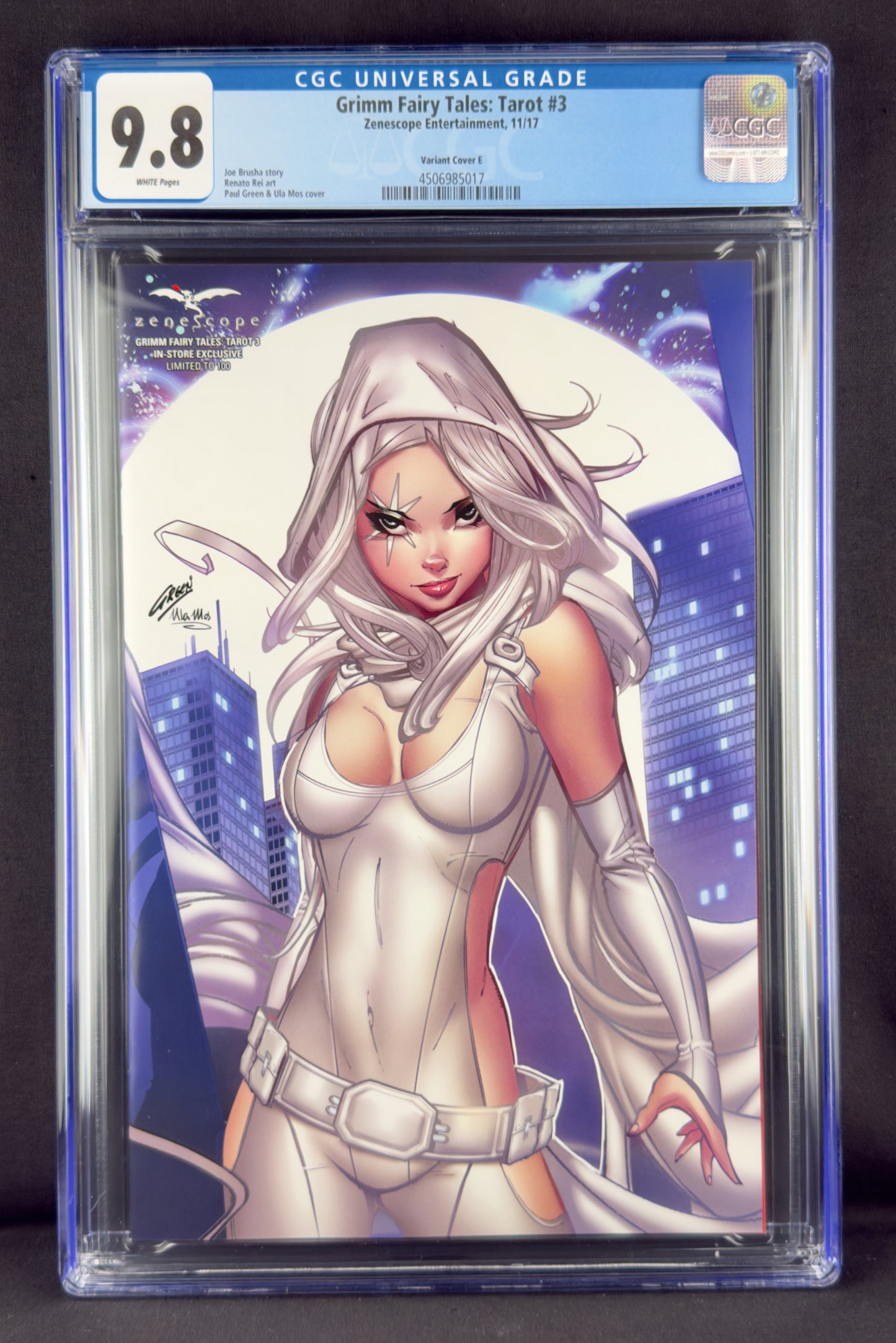 Tarot #3 (2017) CGC 9.8 Paul Green Variant E.
