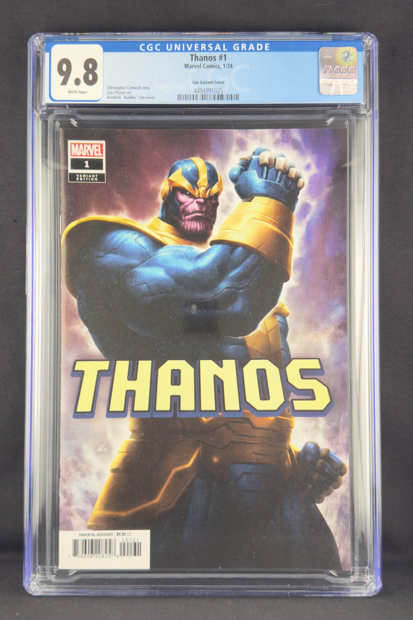Thanos #1 (2024) CGC 9.8 Kendrick "Kunkka" Lim Variant